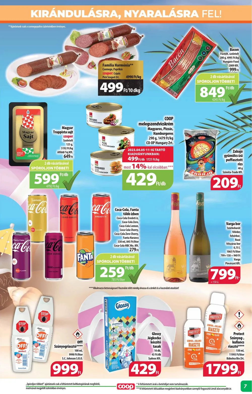 Coop akciós újság Alföld 06.22–06.28 – 7. oldal