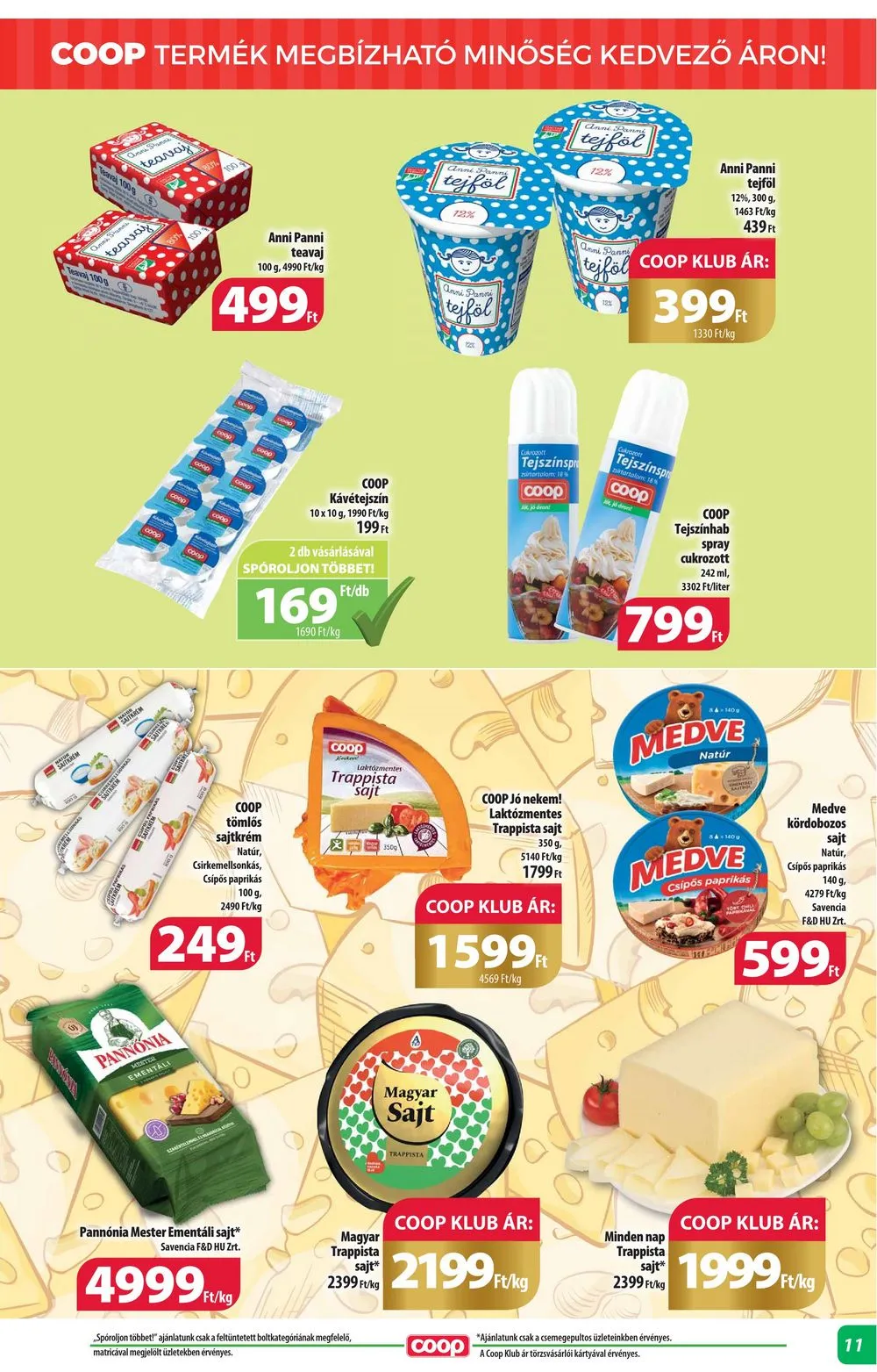 Coop akciós újság Alföld 07.20–08.02 – 11. oldal