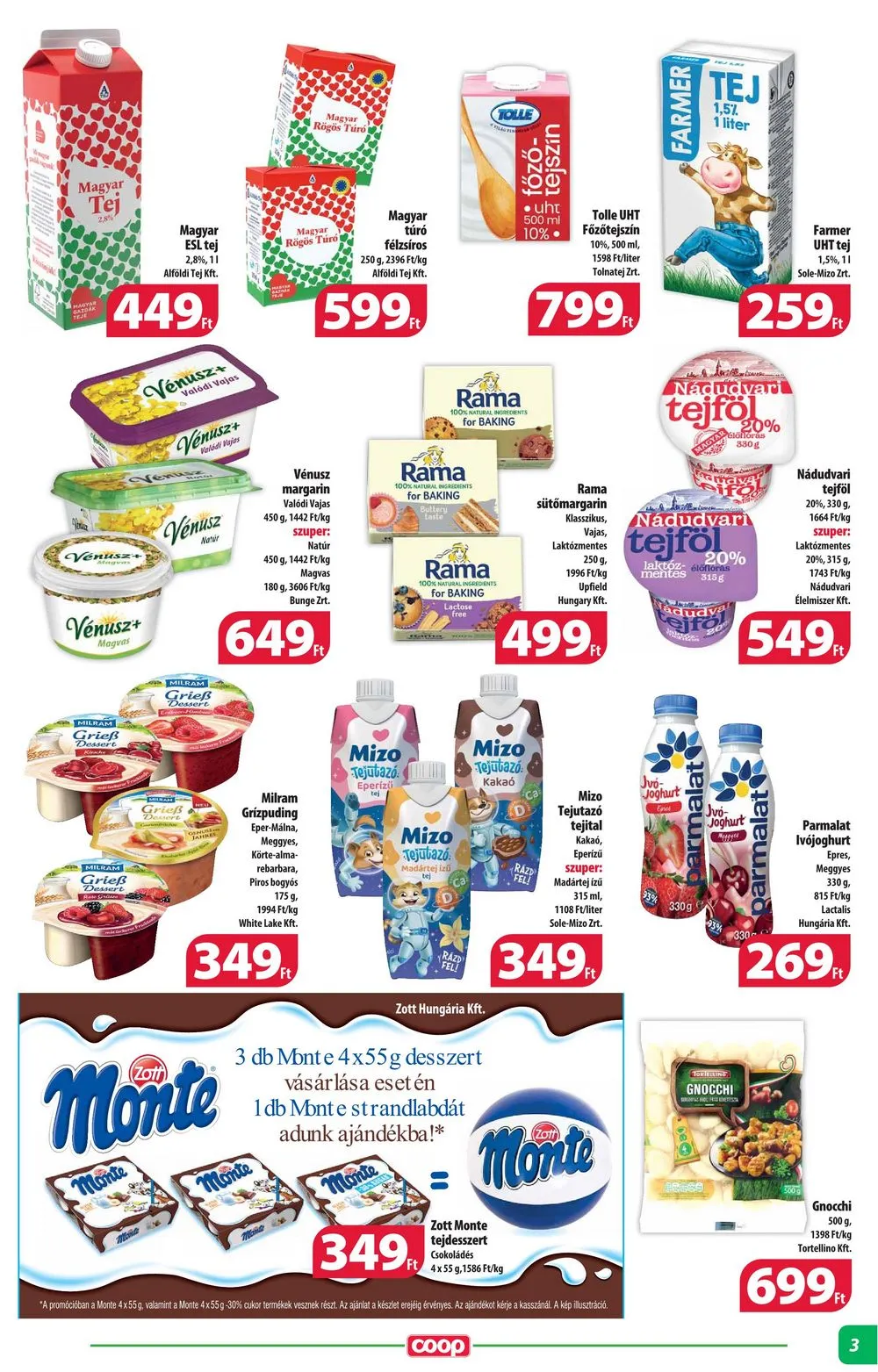 Coop akciós újság Alföld 07.20–08.02 – 3. oldal