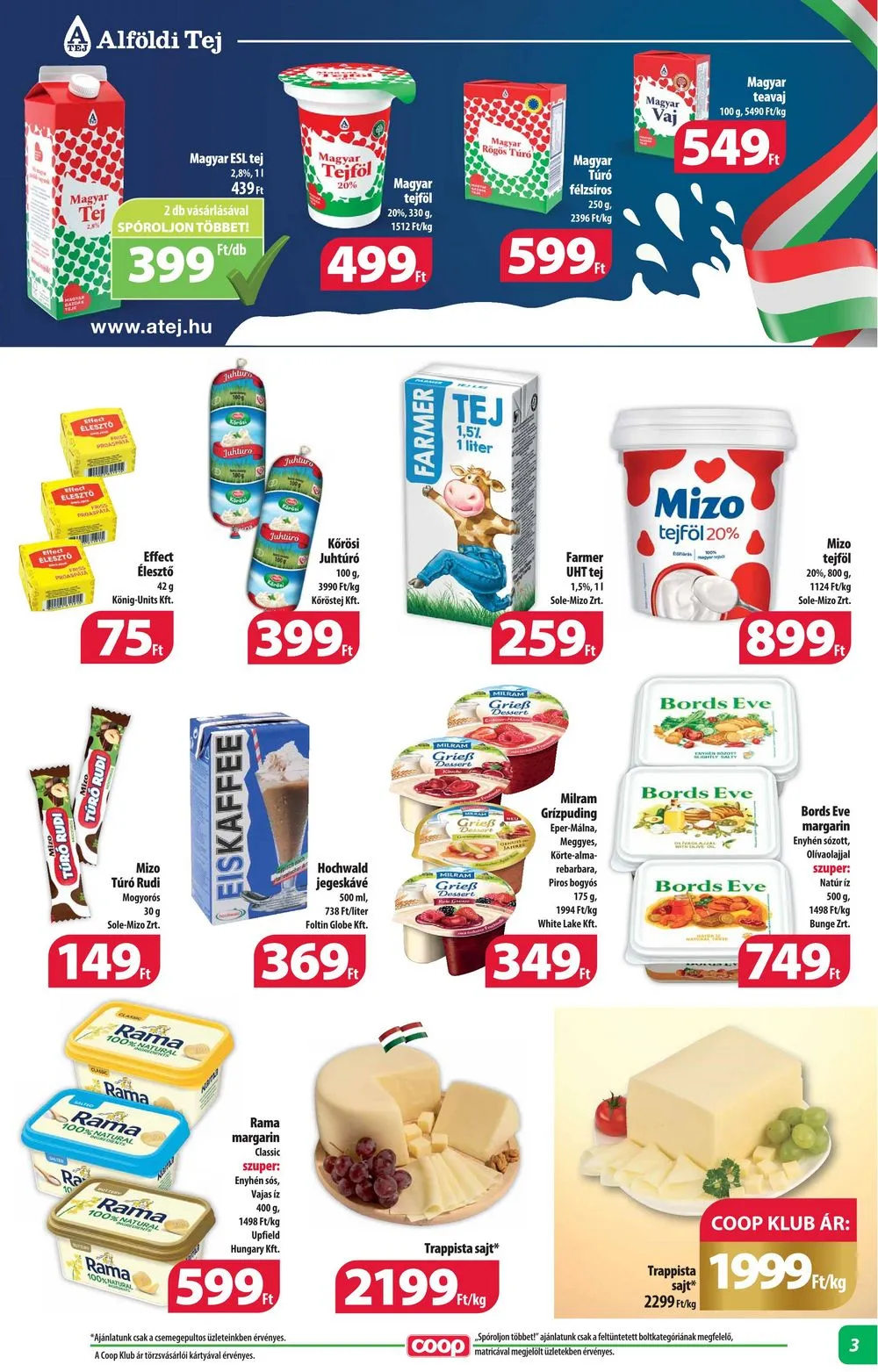 Coop akciós újság Alföld 08.17–08.23 – 3. oldal