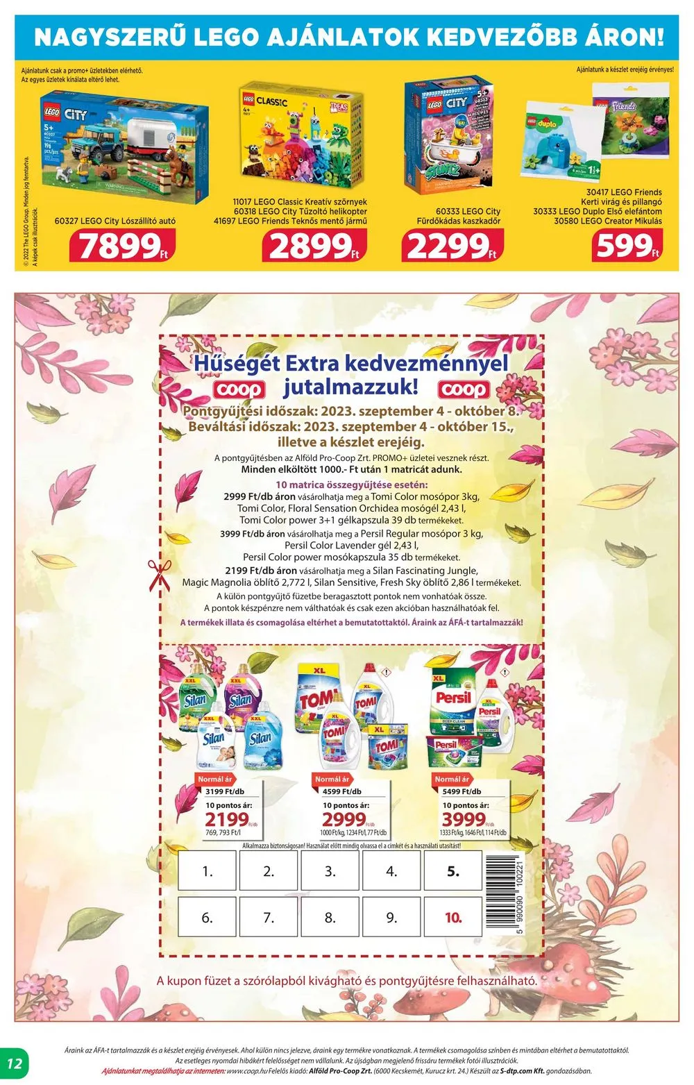 Coop akciós újság Alföld 09.21–10.04 – 12. oldal