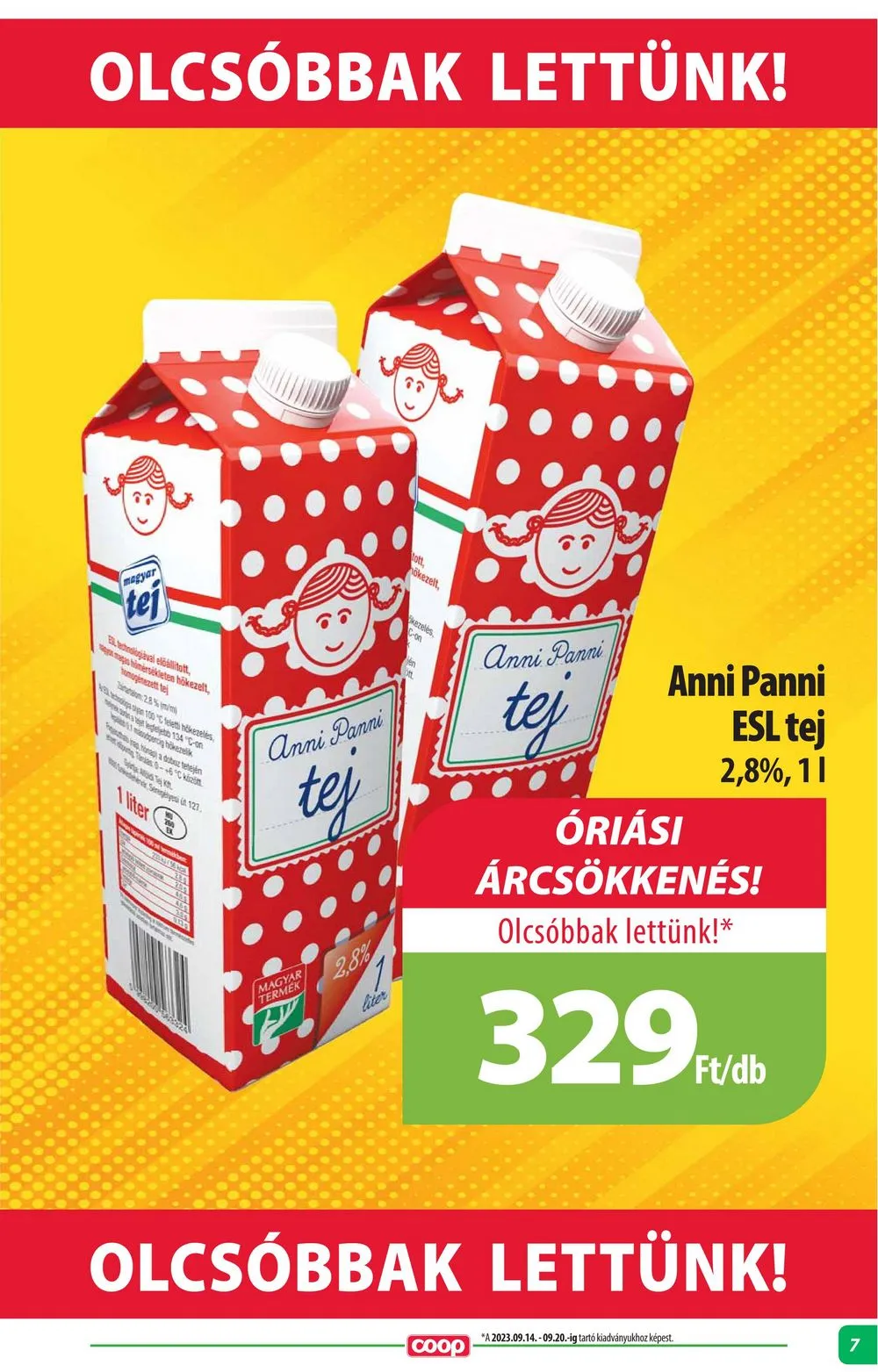 Coop akciós újság Alföld 10.19–10.25 – 7. oldal