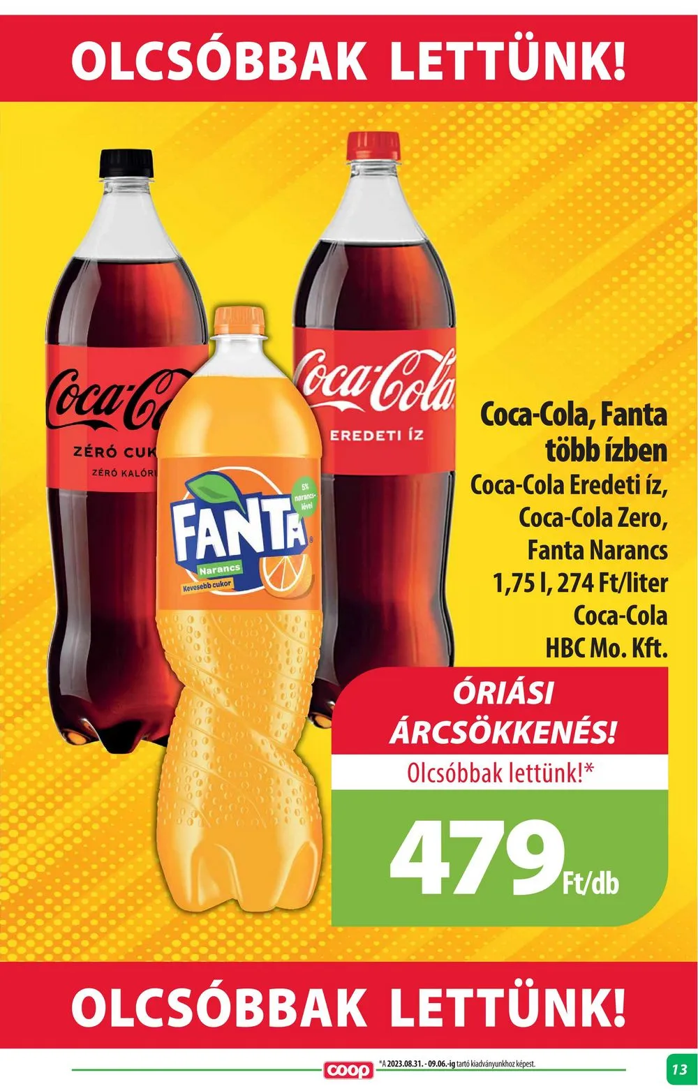 Coop akciós újság Alföld 10.26–10.31 – 13. oldal