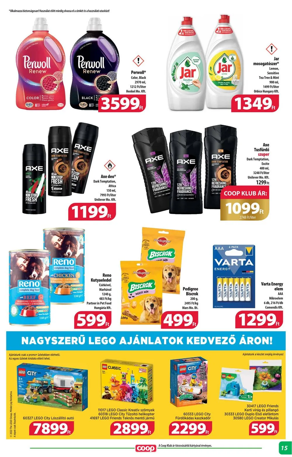 Coop akciós újság Alföld 10.26–10.31 – 15. oldal