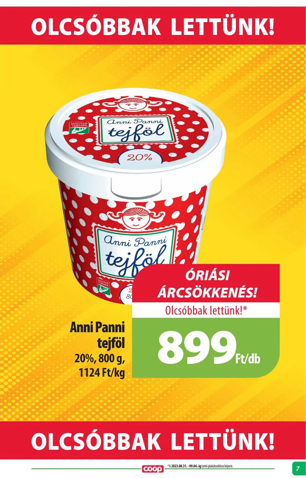 Coop akciós újság Alföld 10.26–10.31 – 7. oldal