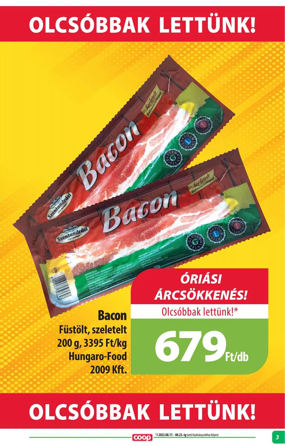 Coop akciós újság Alföld 11.16–11.22 – 3. oldal