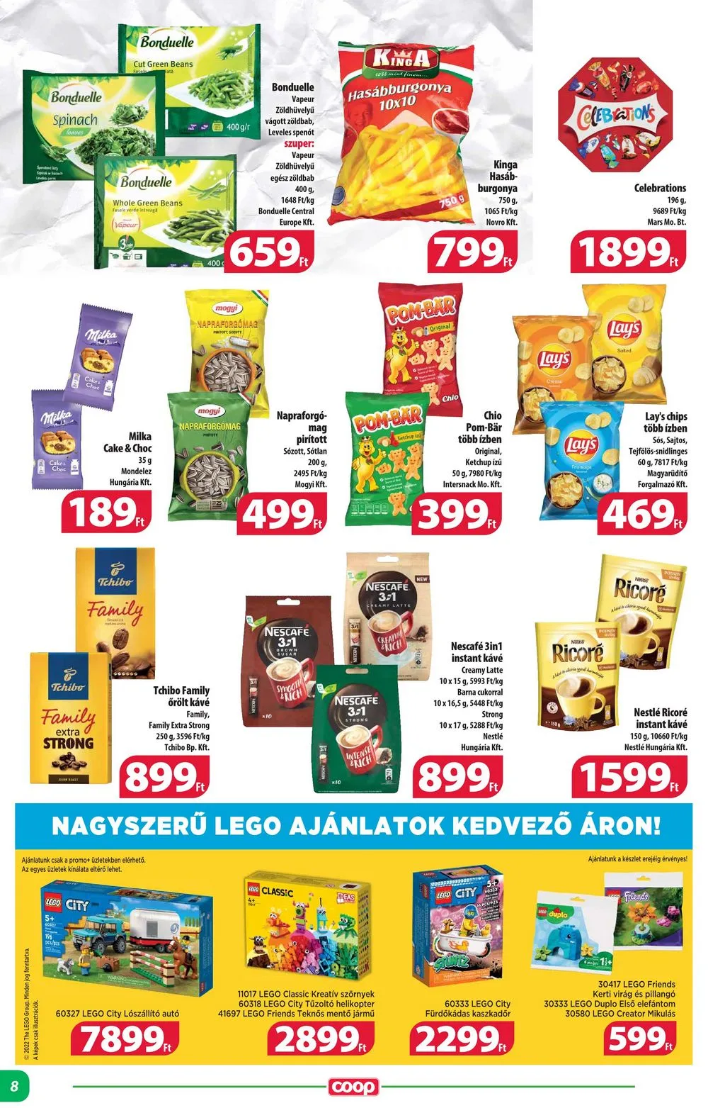 Coop akciós újság Alföld 11.16–11.22 – 8. oldal
