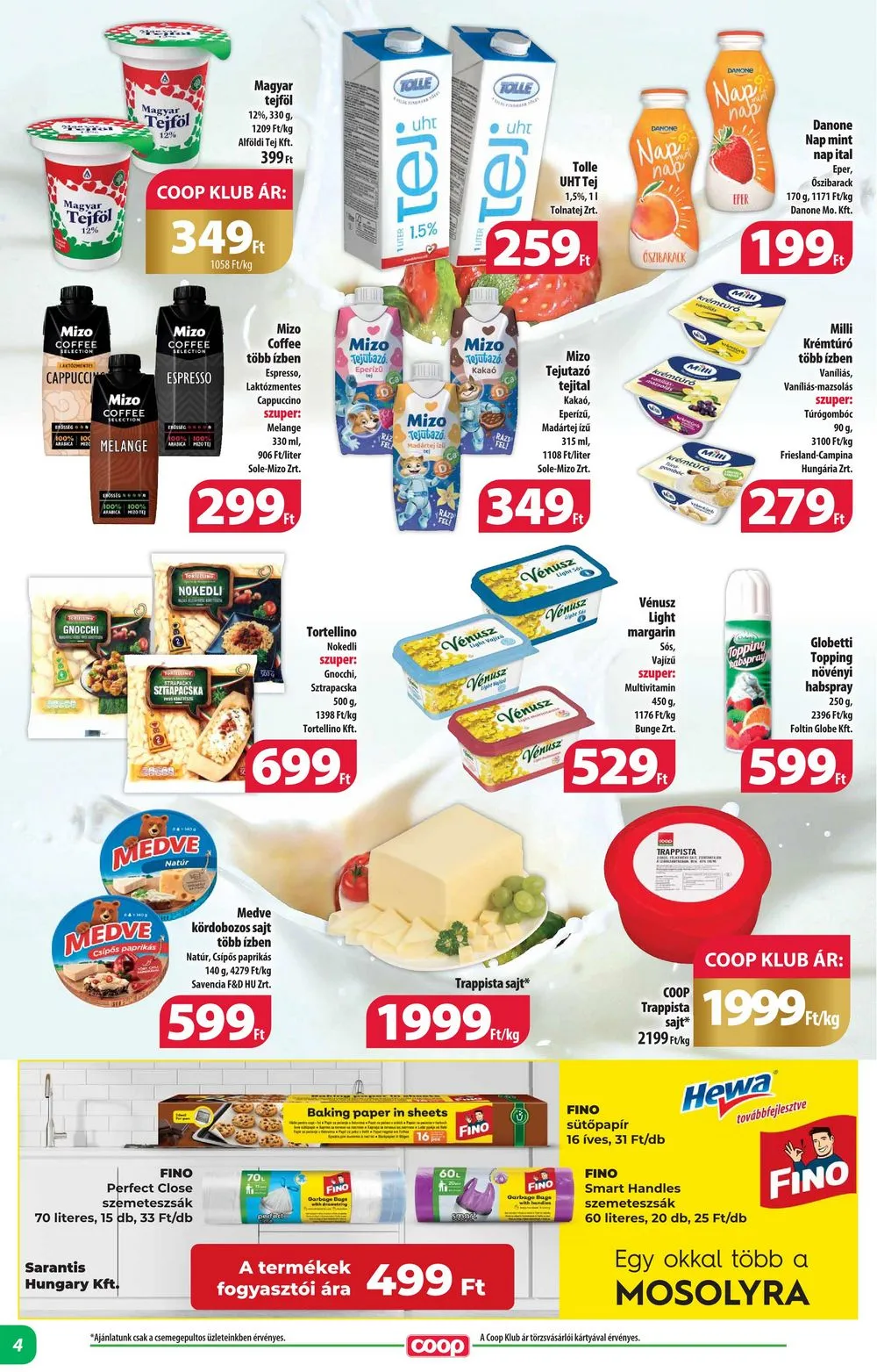 Coop akciós újság Alföld 11.23–11.29 – 4. oldal