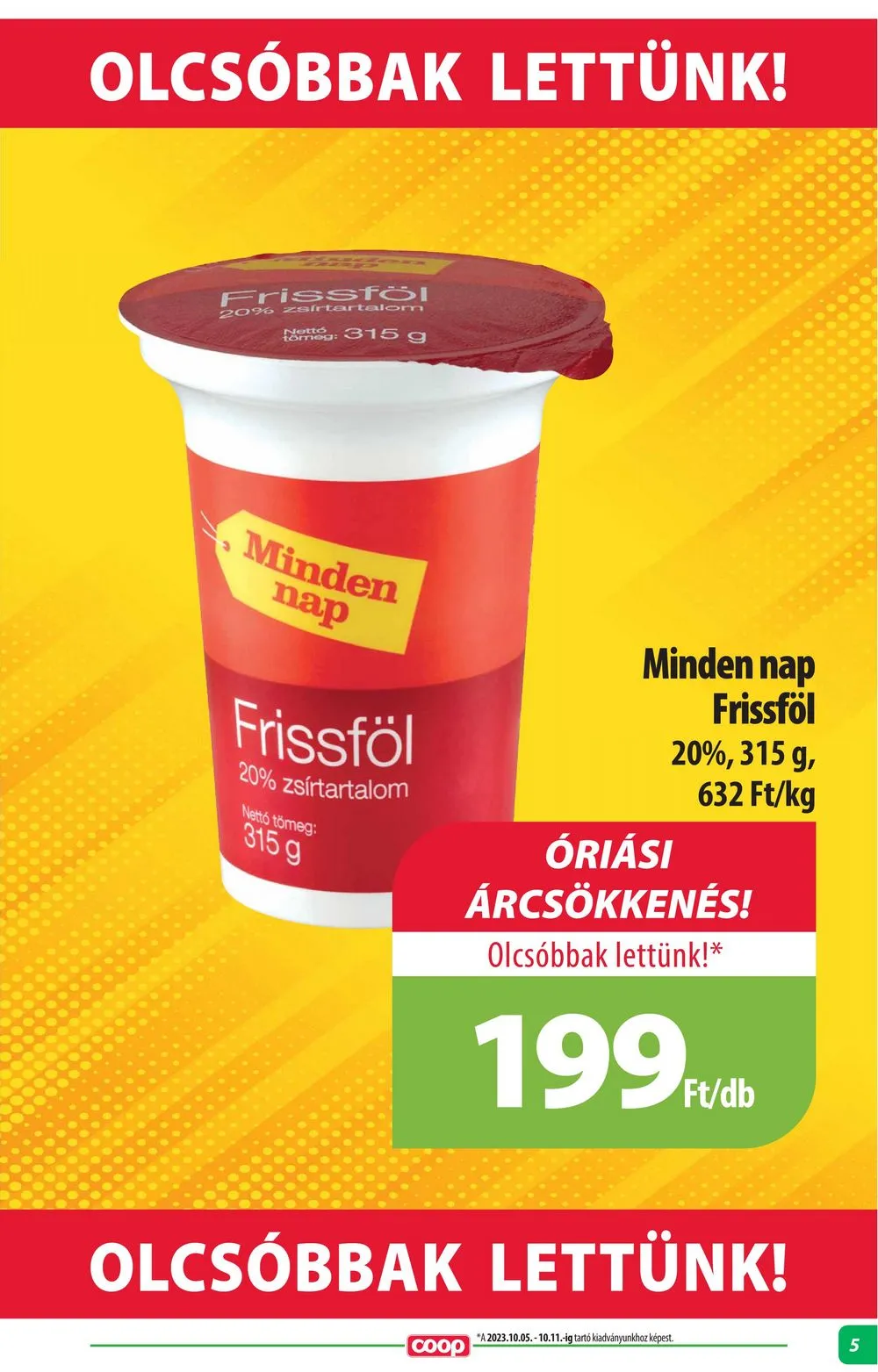 Coop akciós újság Alföld 11.23–11.29 – 5. oldal