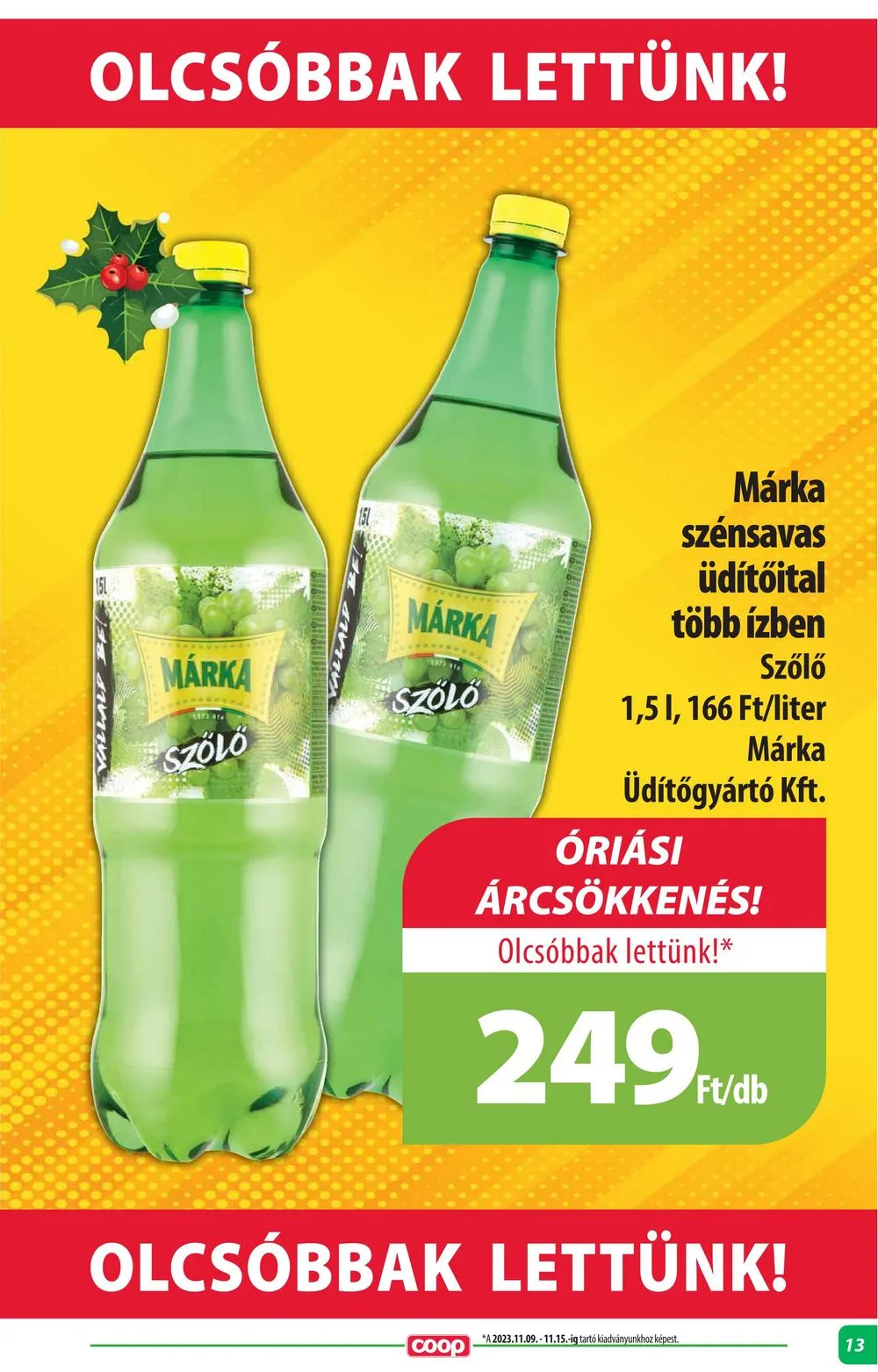 Coop akciós újság Alföld 12.14–12.20 – 13. oldal