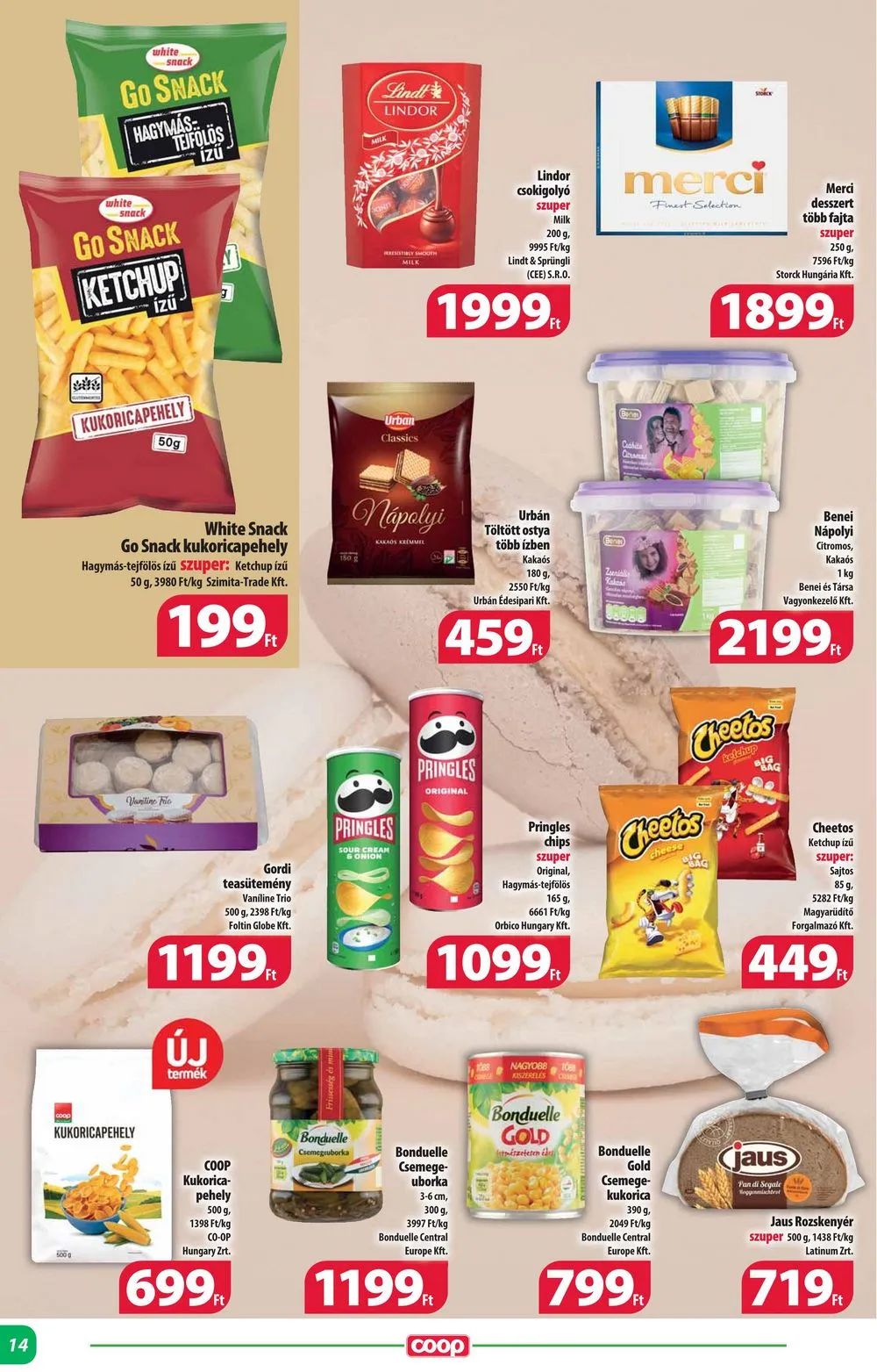 Coop akciós újság Alföld 12.14–12.20 – 14. oldal