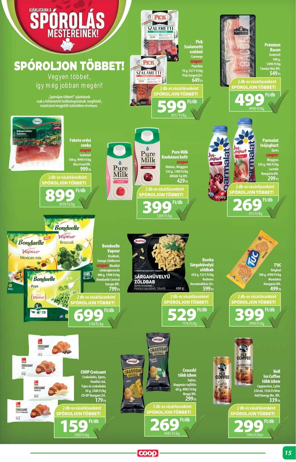 Coop akciós újság Alföld 12.14–12.20 – 15. oldal