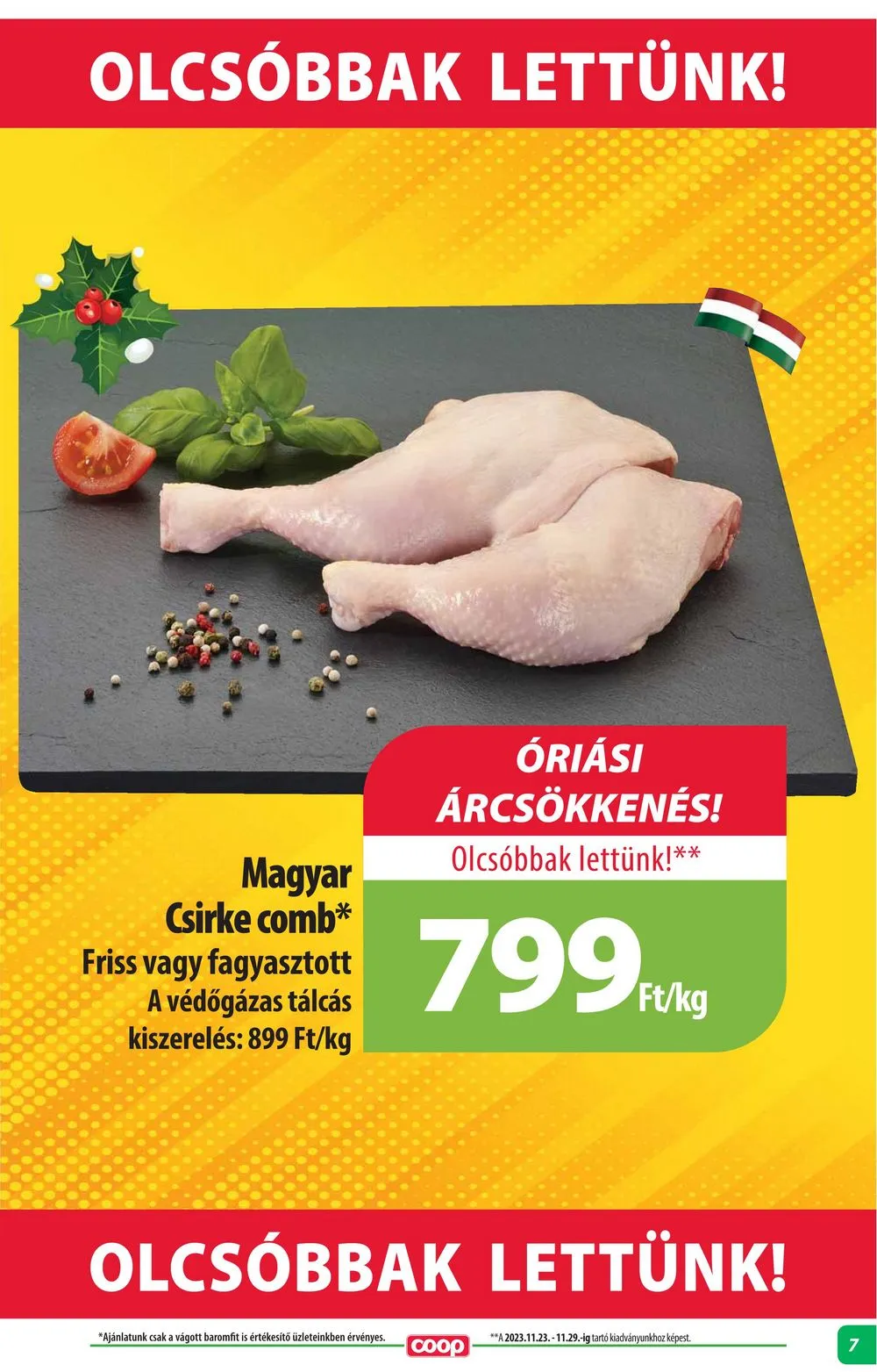 Coop akciós újság Alföld 12.14–12.20 – 7. oldal