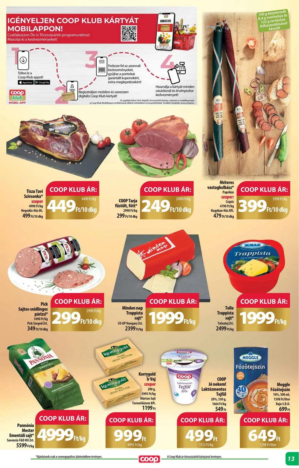 Coop akciós újság Alföld 12.21–12.31 – 13. oldal