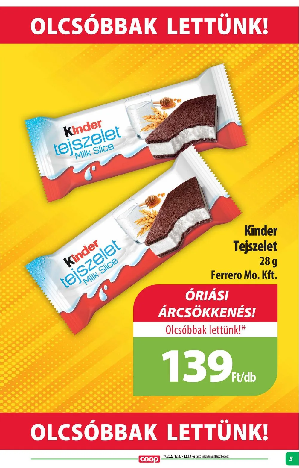 Coop akciós újság Alföld 01.25–01.31 – 5. oldal