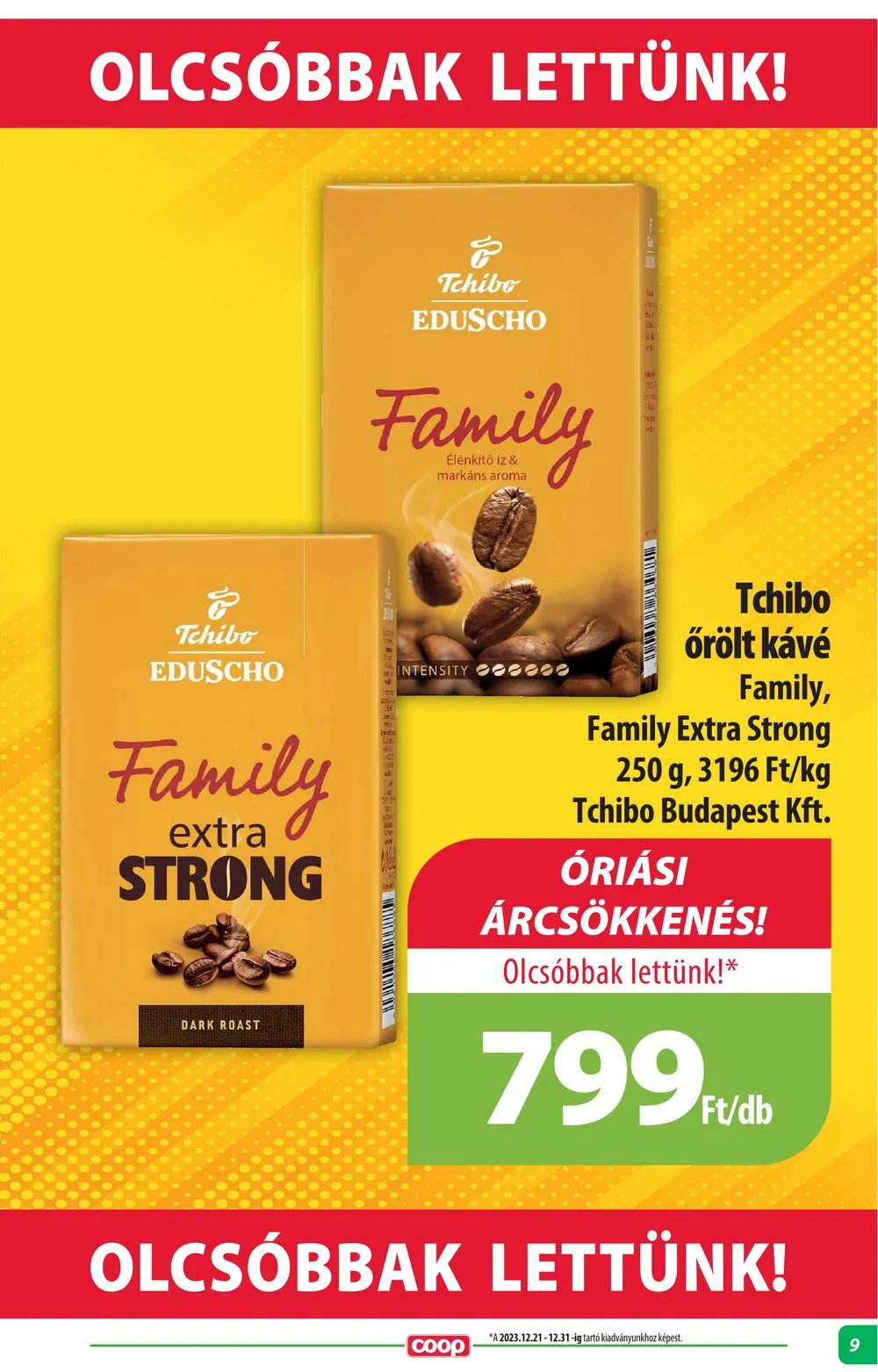 Coop akciós újság Alföld 01.25–01.31 – 9. oldal
