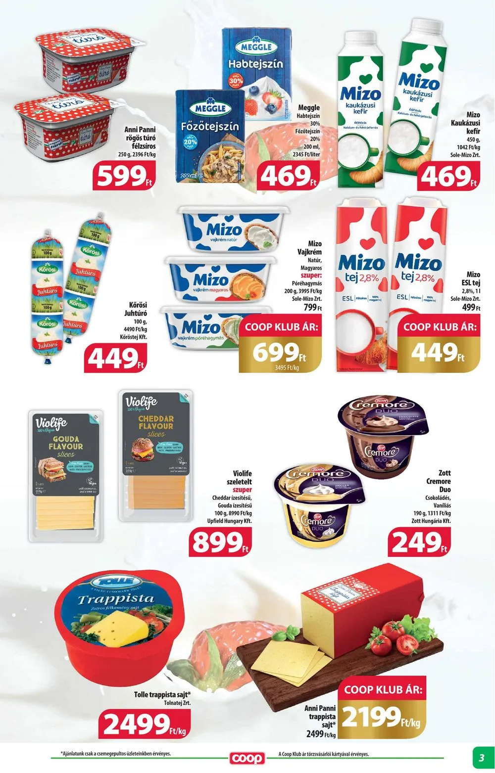 Coop akciós újság Alföld 02.22–02.28 – 3. oldal