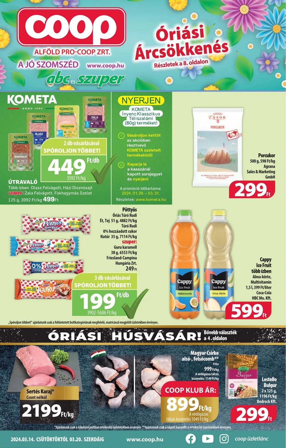 Coop akciós újság Alföld 03.14–03.20