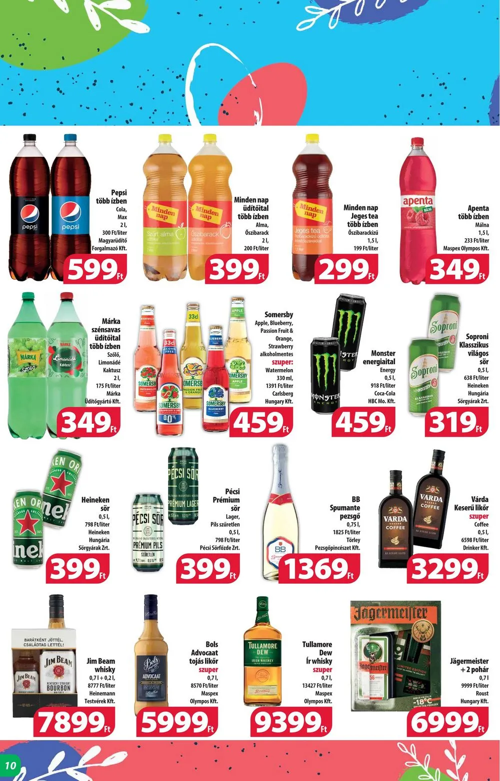 Coop akciós újság Alföld 03.21–03.30 – 10. oldal
