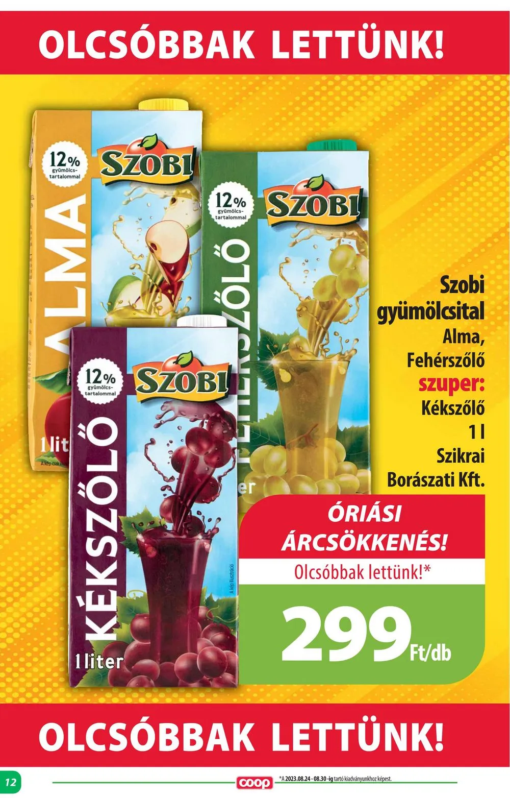 Coop akciós újság Alföld 03.21–03.30 – 12. oldal