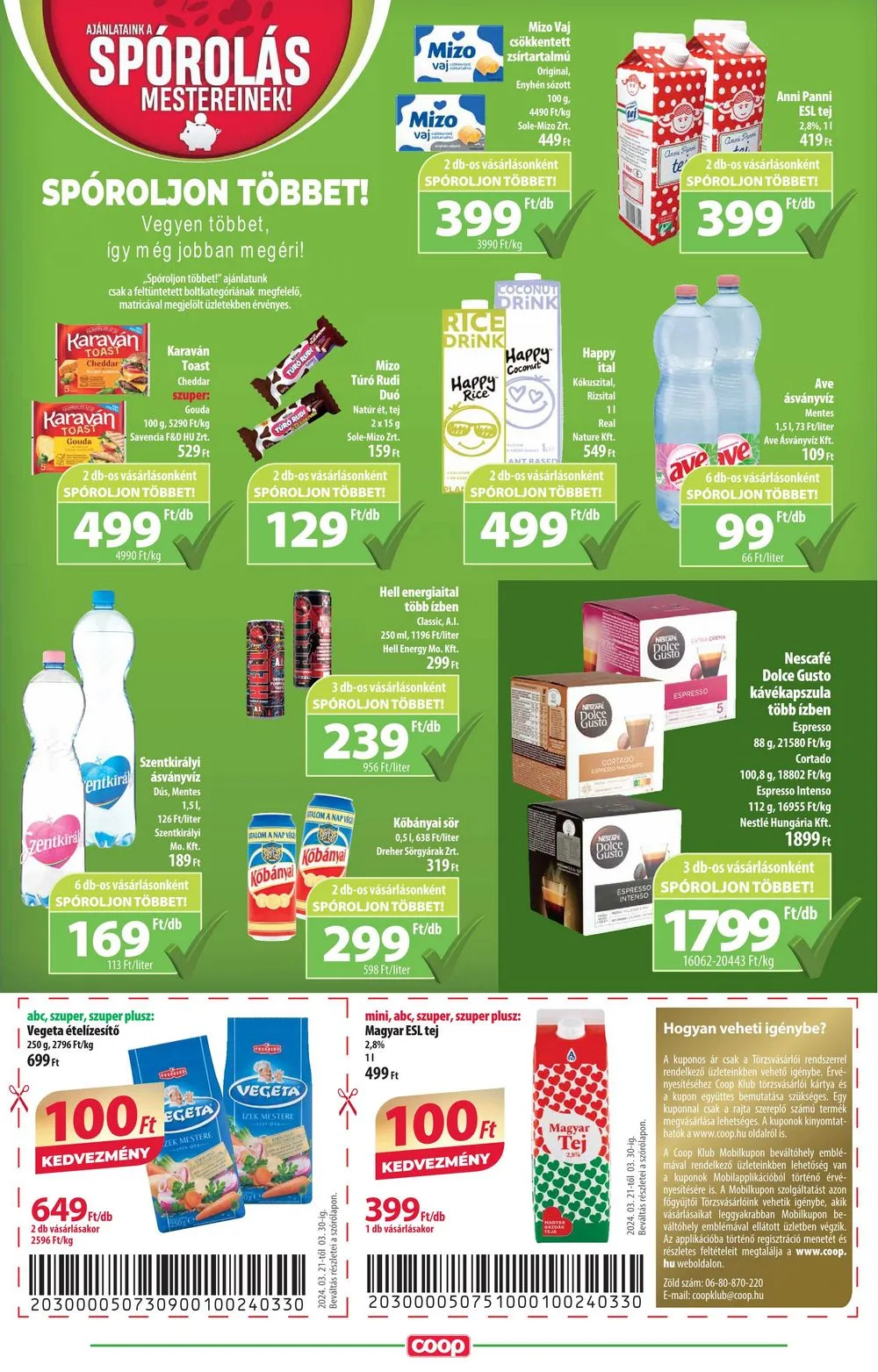 Coop akciós újság Alföld 03.21–03.30 – 15. oldal