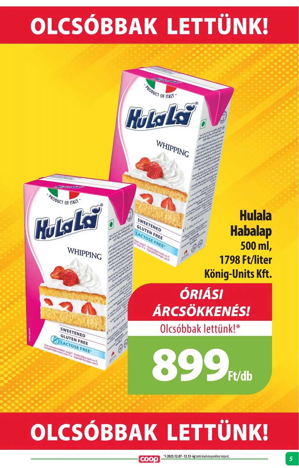Coop akciós újság Alföld 03.21–03.30 – 5. oldal