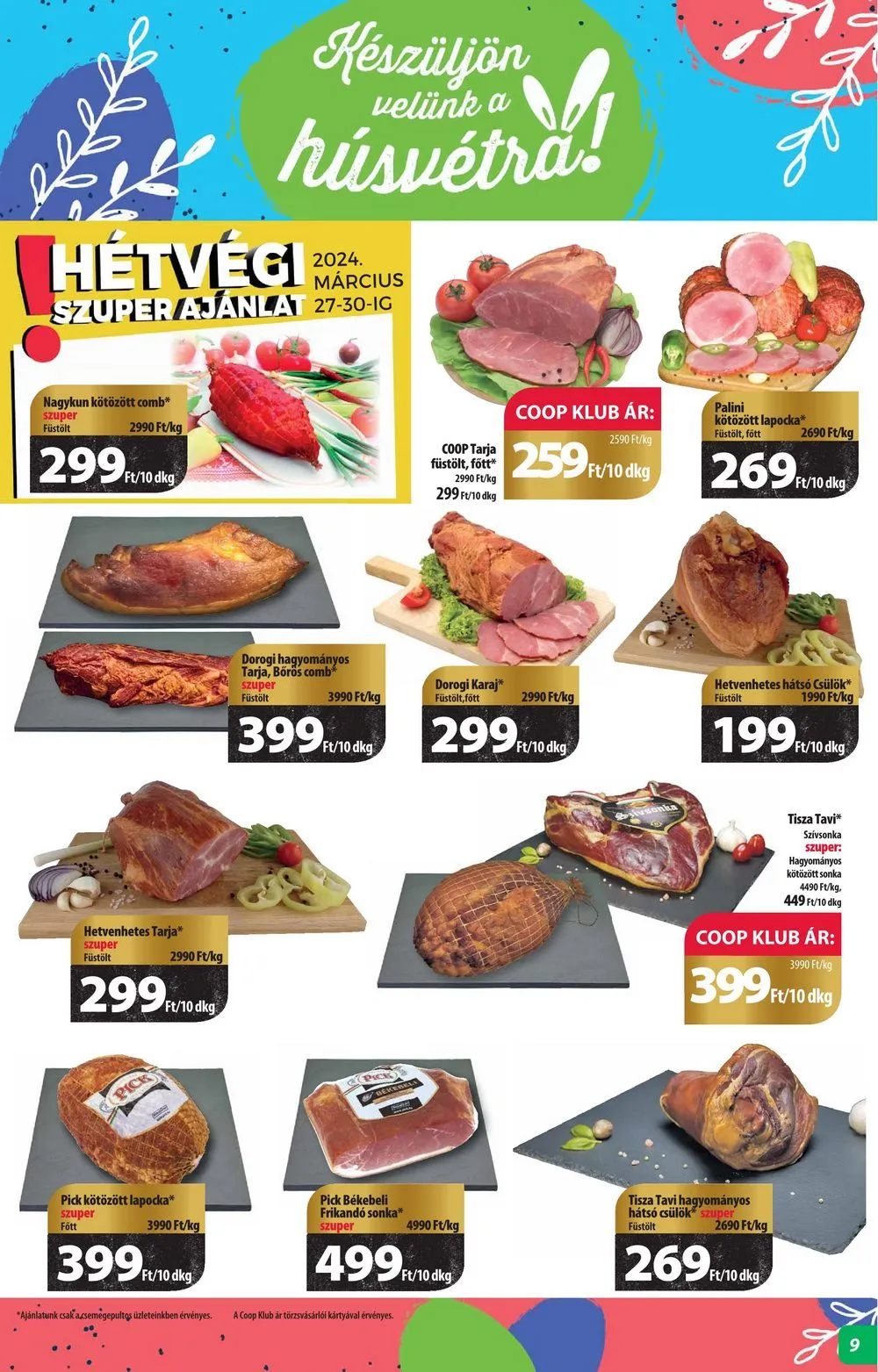 Coop akciós újság Alföld 03.21–03.30 – 9. oldal
