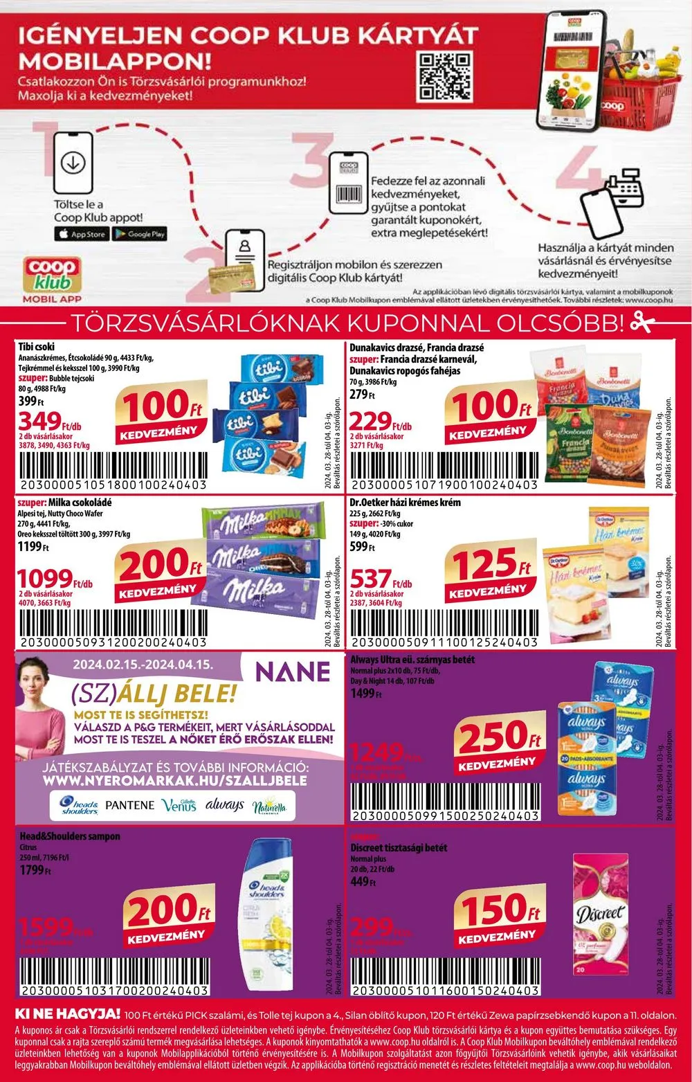 Coop akciós újság Alföld 03.28–04.03 – 12. oldal