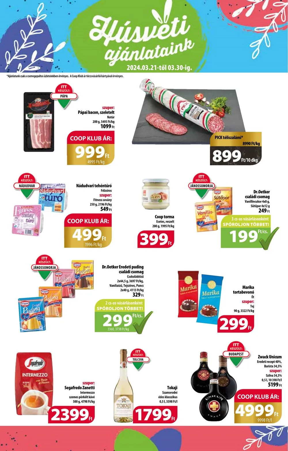 Coop akciós újság Alföld 03.28–04.03 – 3. oldal
