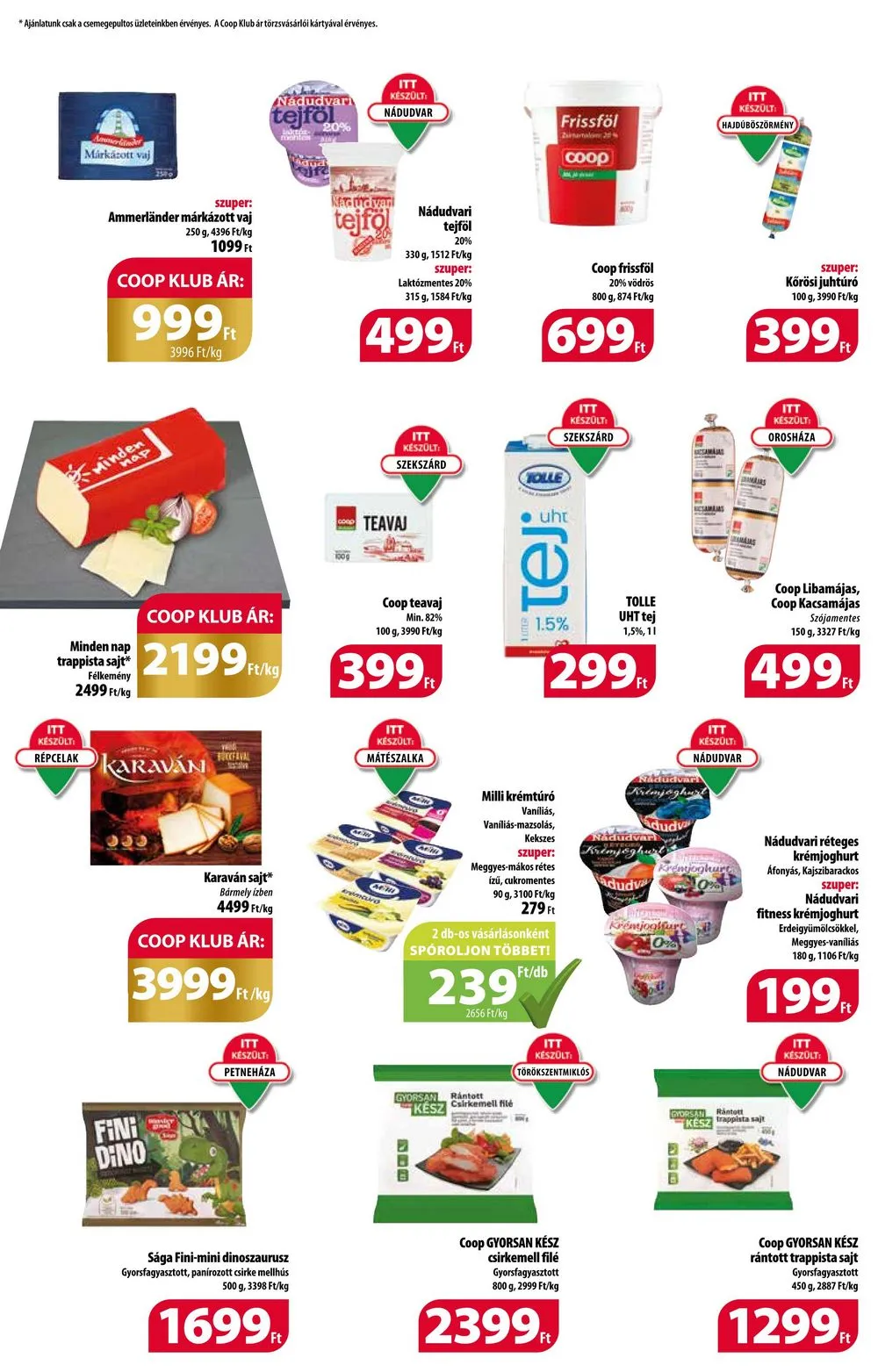 Coop akciós újság Alföld 03.28–04.03 – 6. oldal