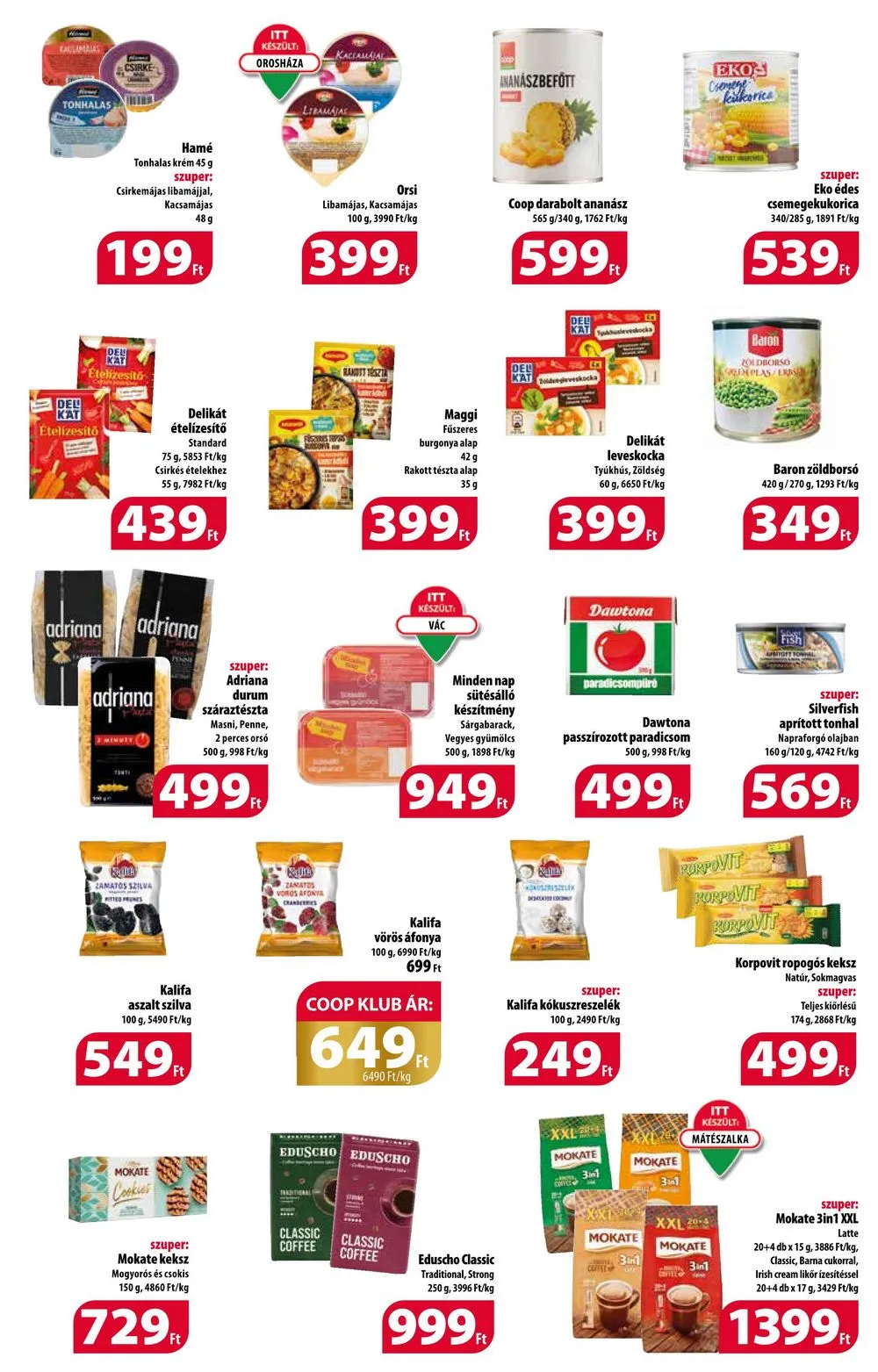 Coop akciós újság Alföld 03.28–04.03 – 8. oldal