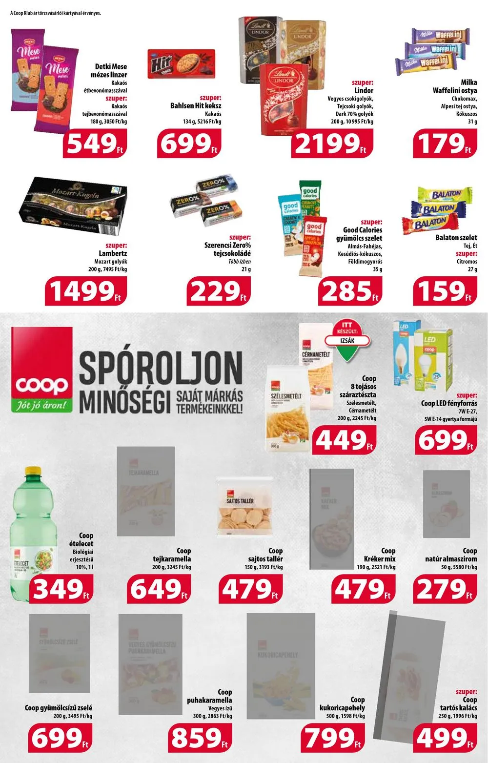 Coop akciós újság Alföld 03.28–04.03 – 9. oldal
