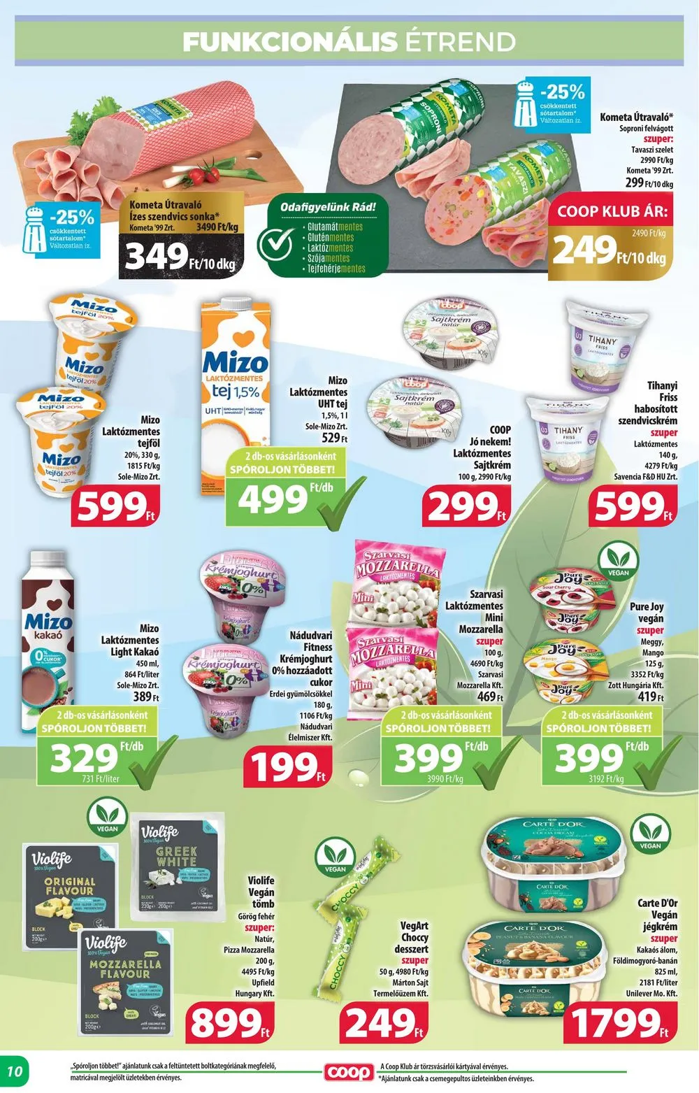 Coop akciós újság Alföld 04.11–04.17 – 10. oldal
