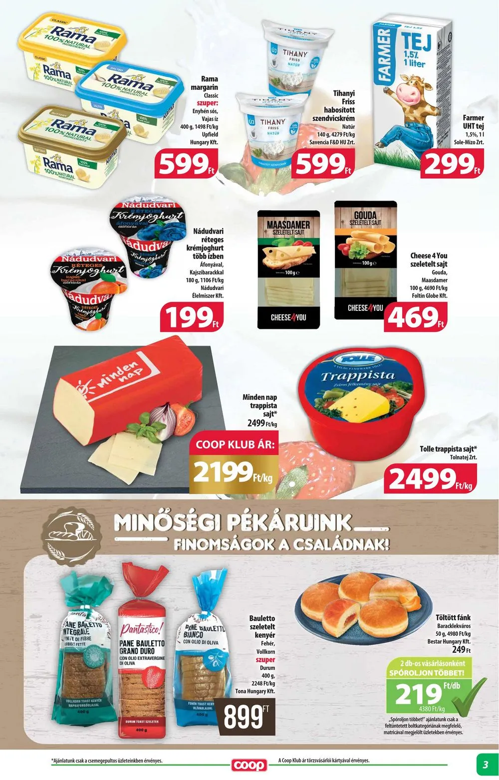 Coop akciós újság Alföld 04.11–04.17 – 3. oldal