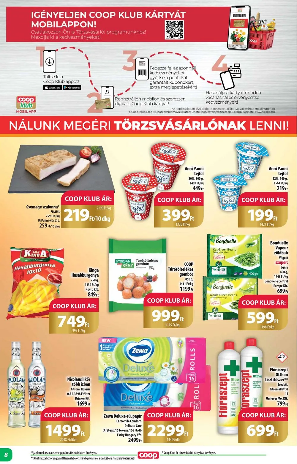 Coop akciós újság Alföld 04.11–04.17 – 8. oldal