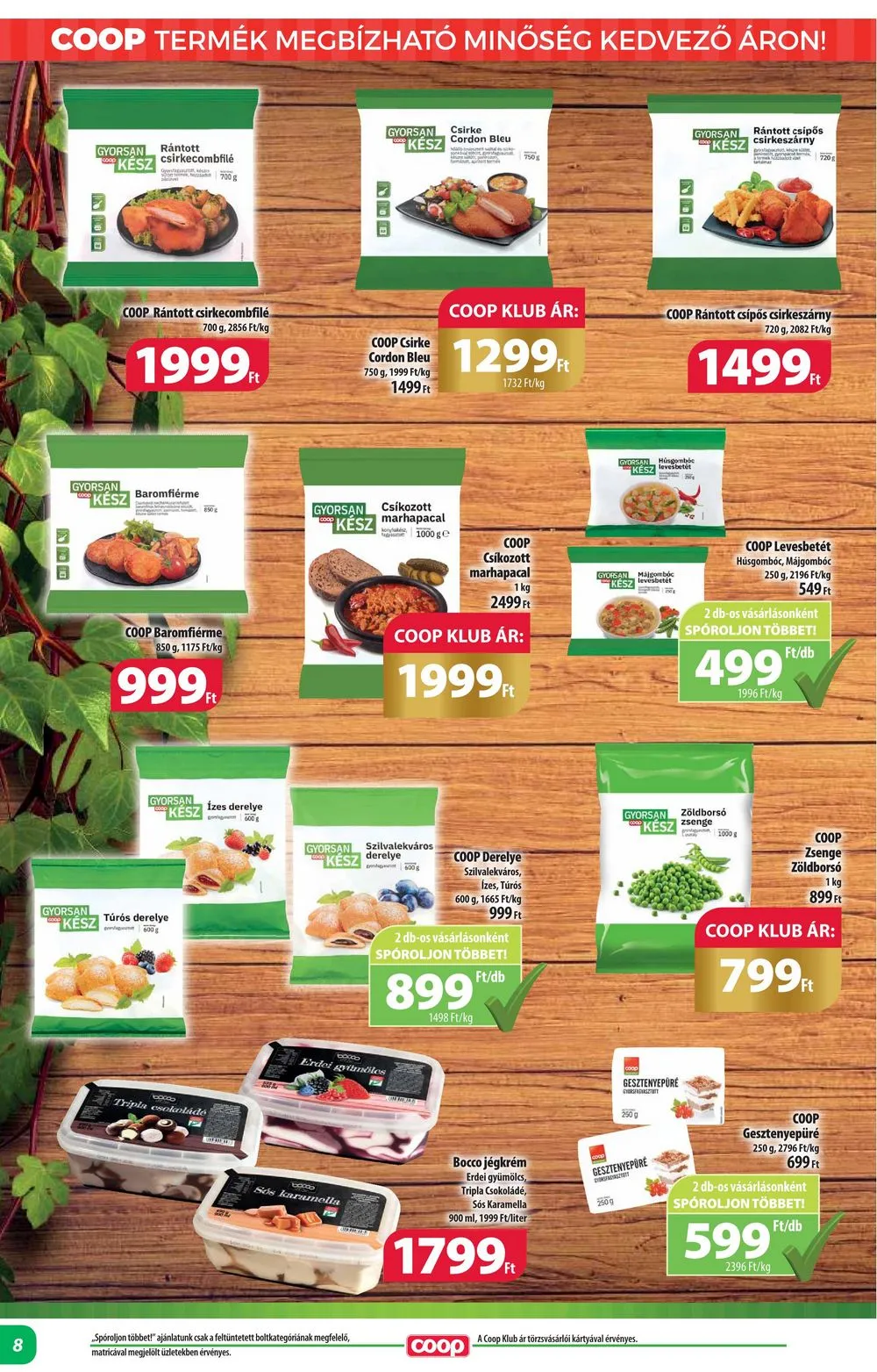 Coop akciós újság Alföld 04.18–04.24 – 8. oldal