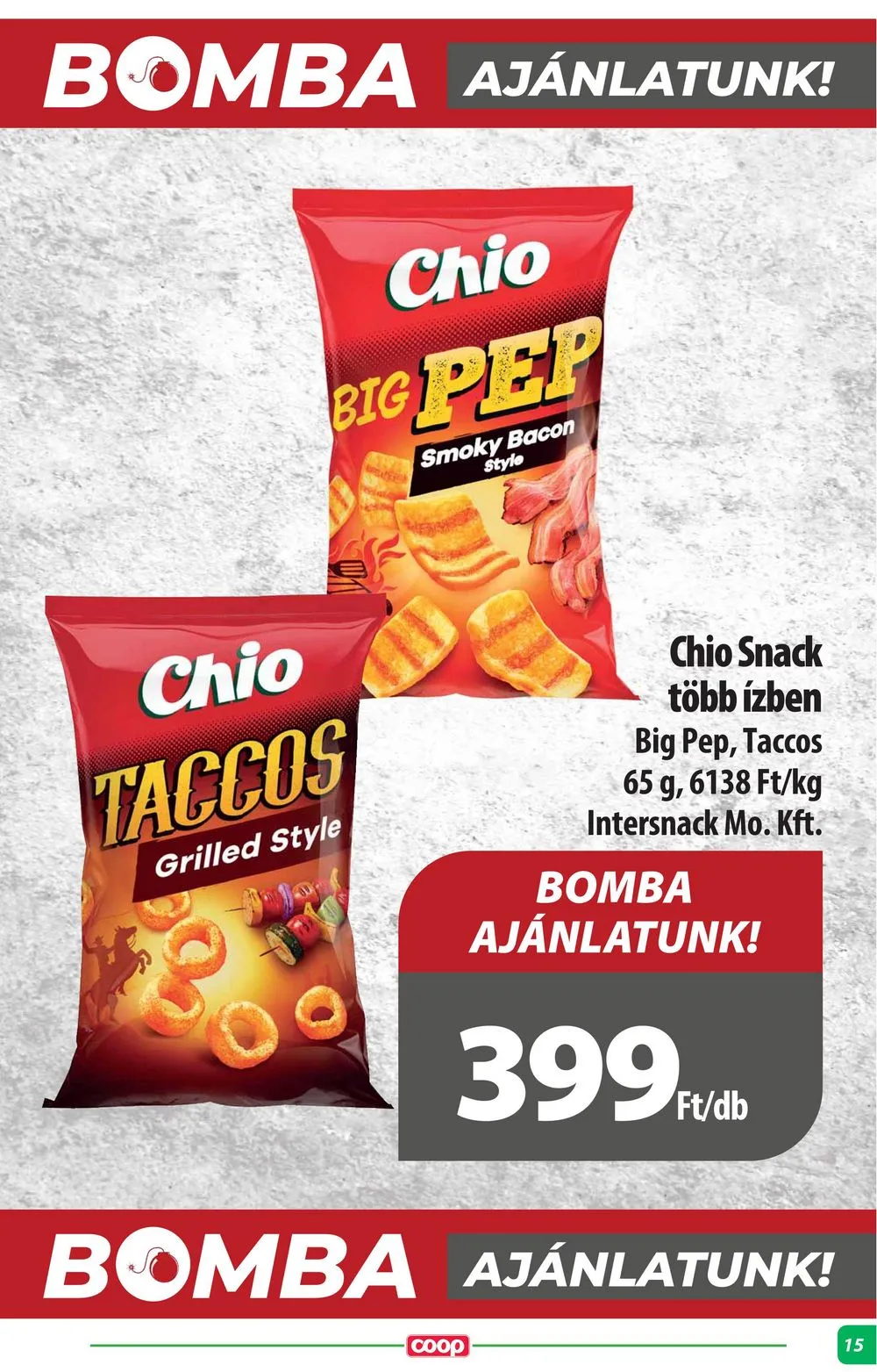 Coop akciós újság Alföld 05.23–05.29 – 15. oldal