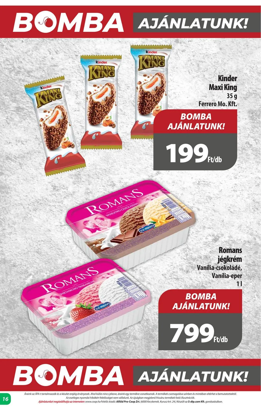 Coop akciós újság Alföld 05.23–05.29 – 16. oldal
