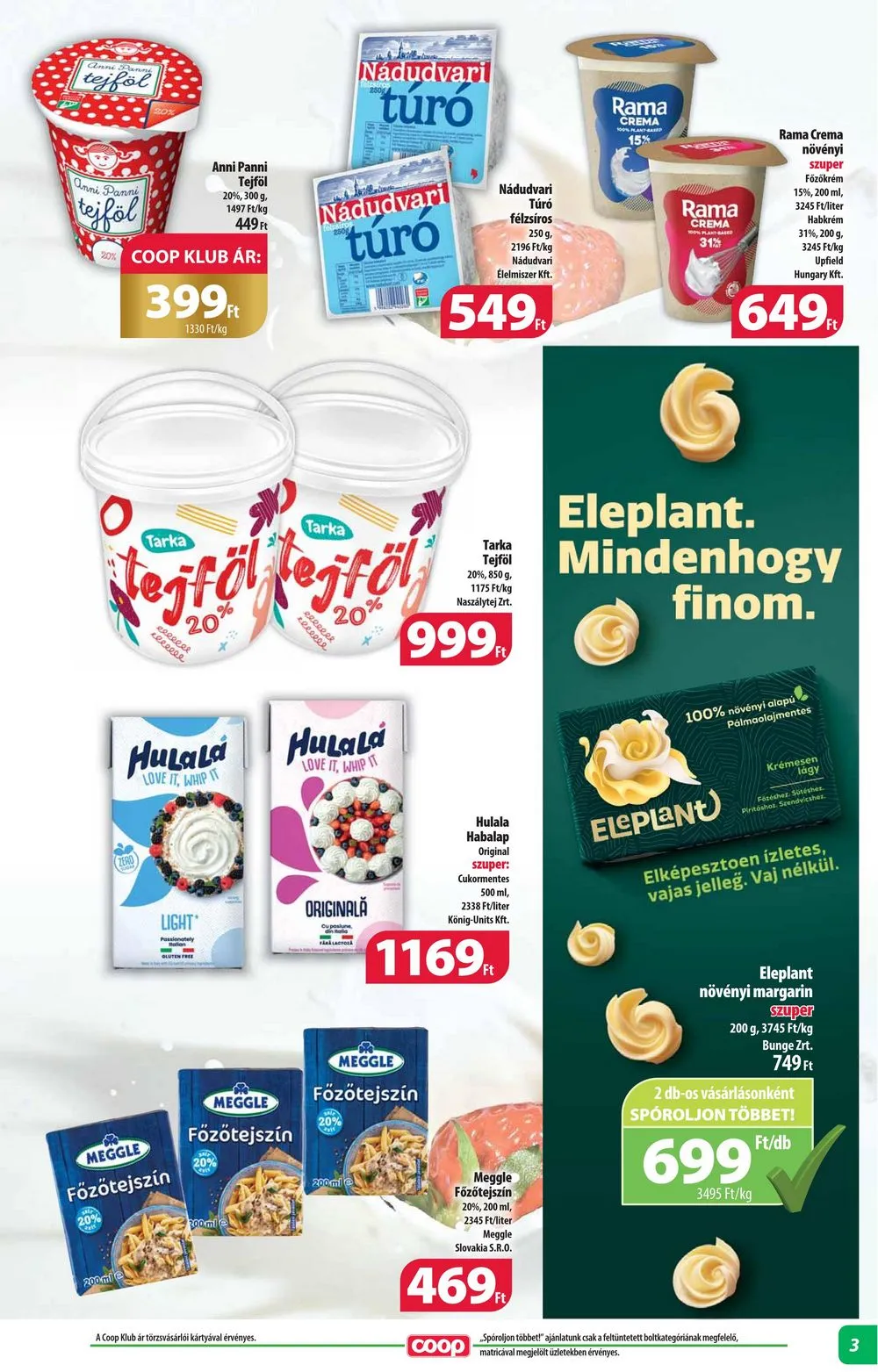 Coop akciós újság Alföld 05.23–05.29 – 3. oldal