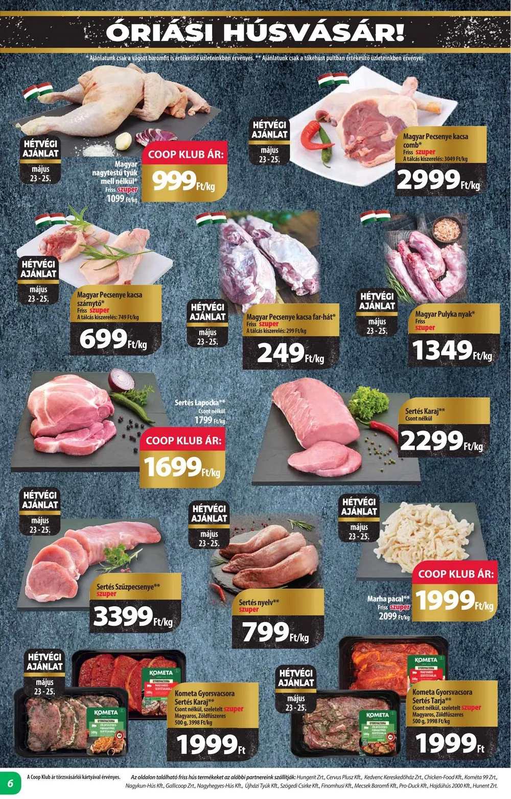 Coop akciós újság Alföld 05.23–05.29 – 6. oldal