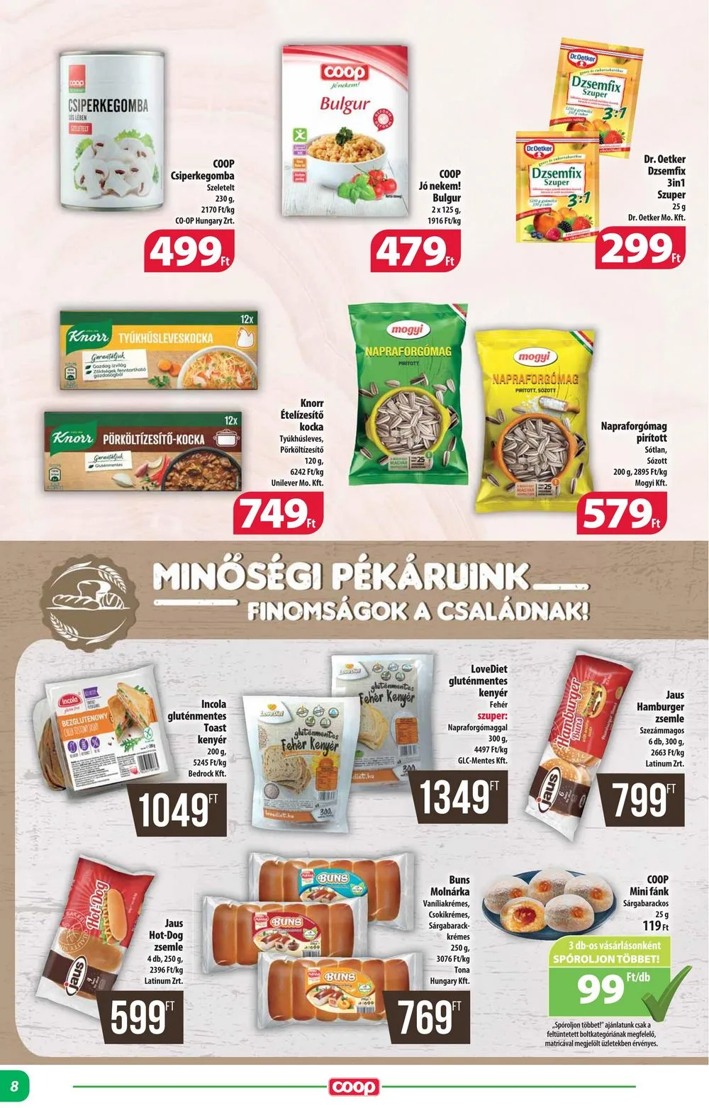 Coop akciós újság Alföld 05.23–05.29 – 8. oldal