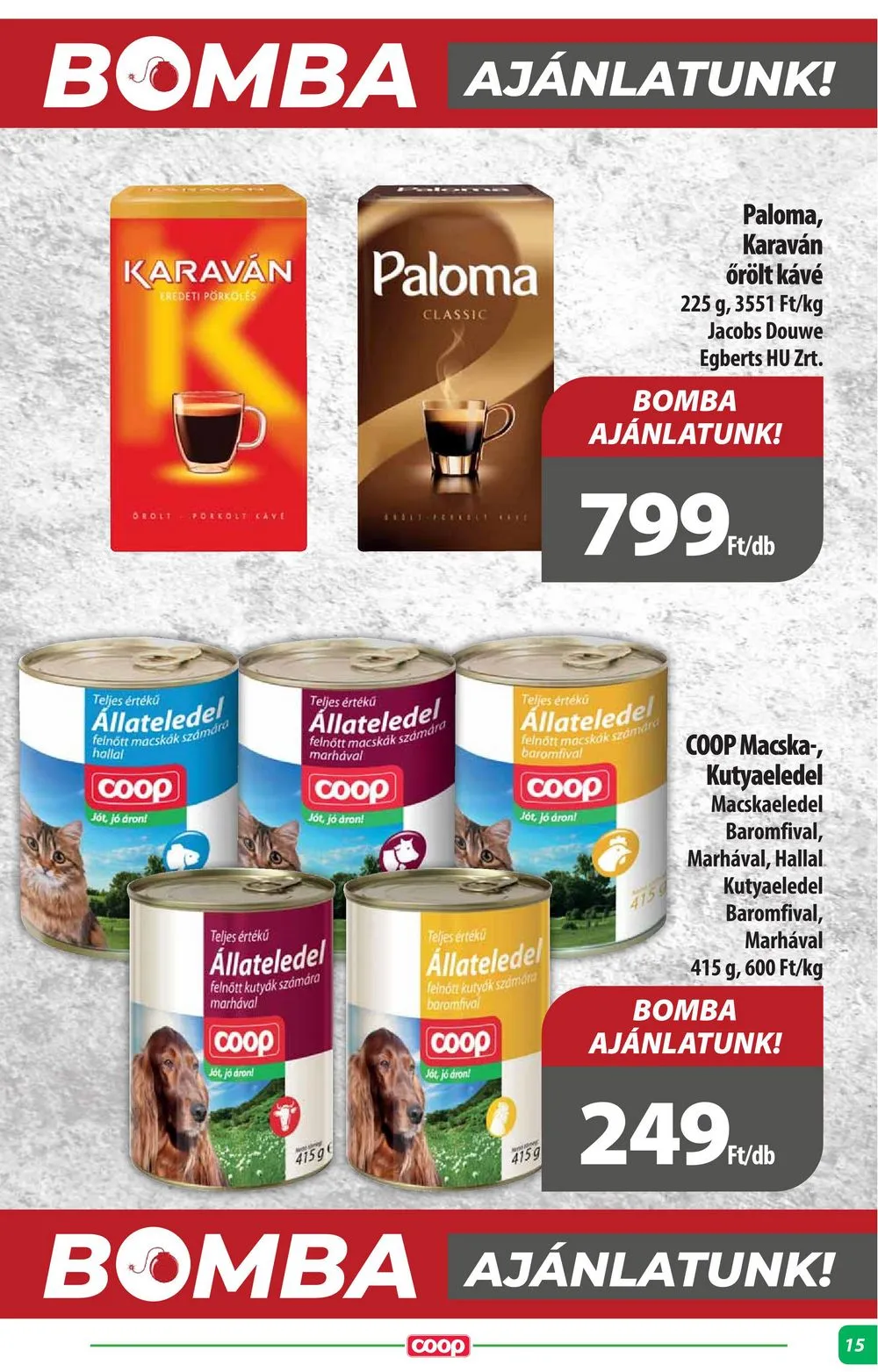 Coop akciós újság Alföld 06.13–06.19 – 15. oldal