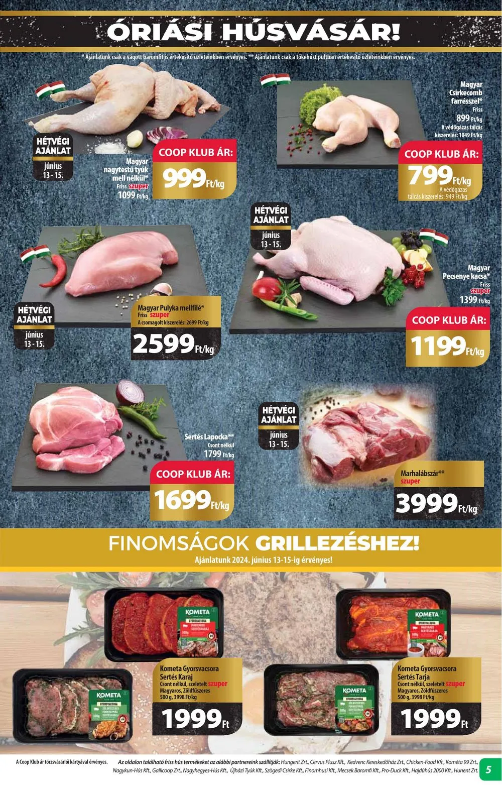 Coop akciós újság Alföld 06.13–06.19 – 5. oldal
