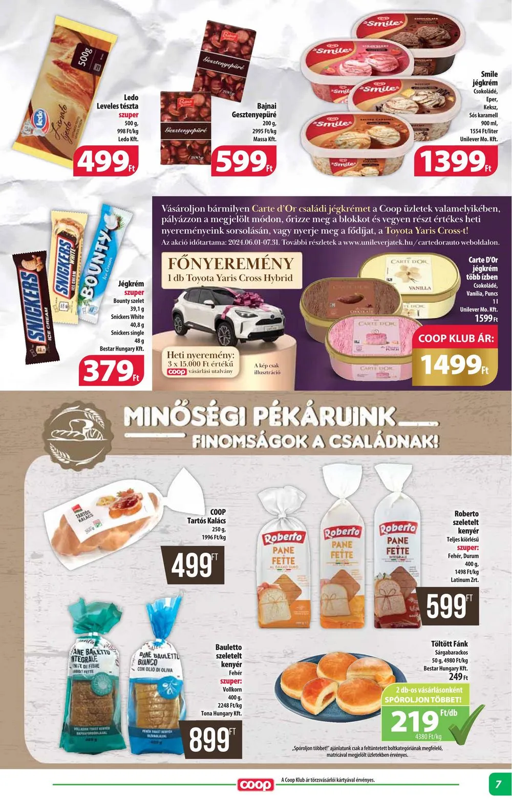 Coop akciós újság Alföld 06.13–06.19 – 7. oldal