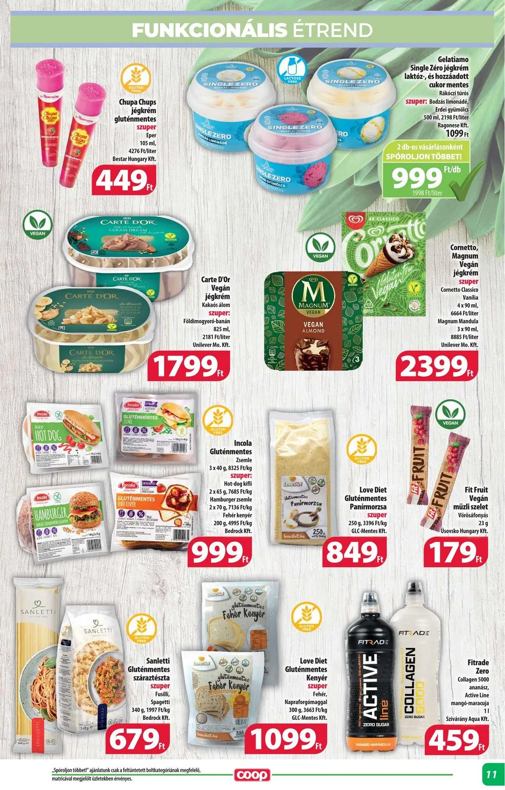Coop akciós újság Alföld 06.20–06.26 – 11. oldal