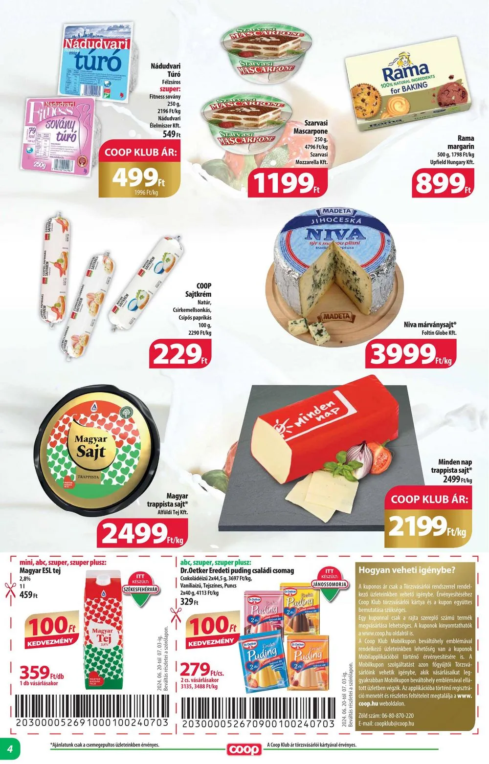 Coop akciós újság Alföld 06.20–06.26 – 4. oldal