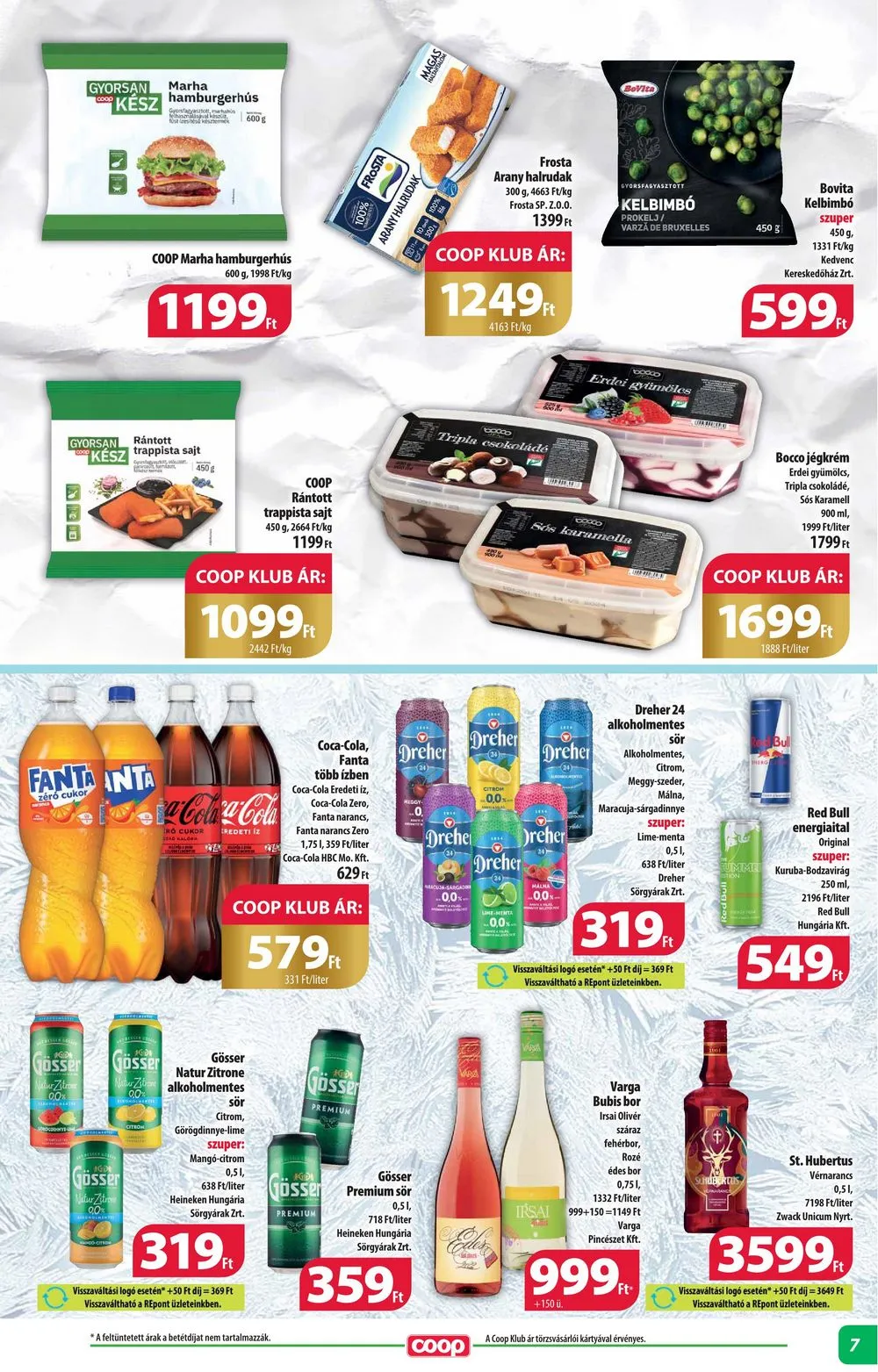 Coop akciós újság Alföld 06.20–06.26 – 7. oldal