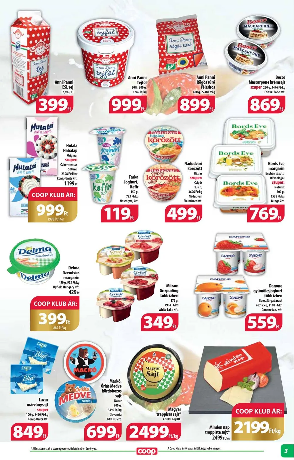 Coop akciós újság Alföld 07.18–07.24 – 3. oldal