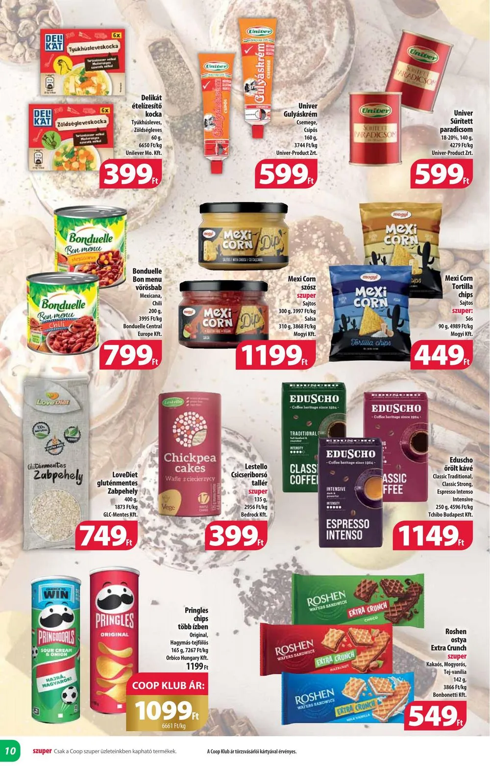 Coop akciós újság Alföld 07.25–07.31 – 10. oldal
