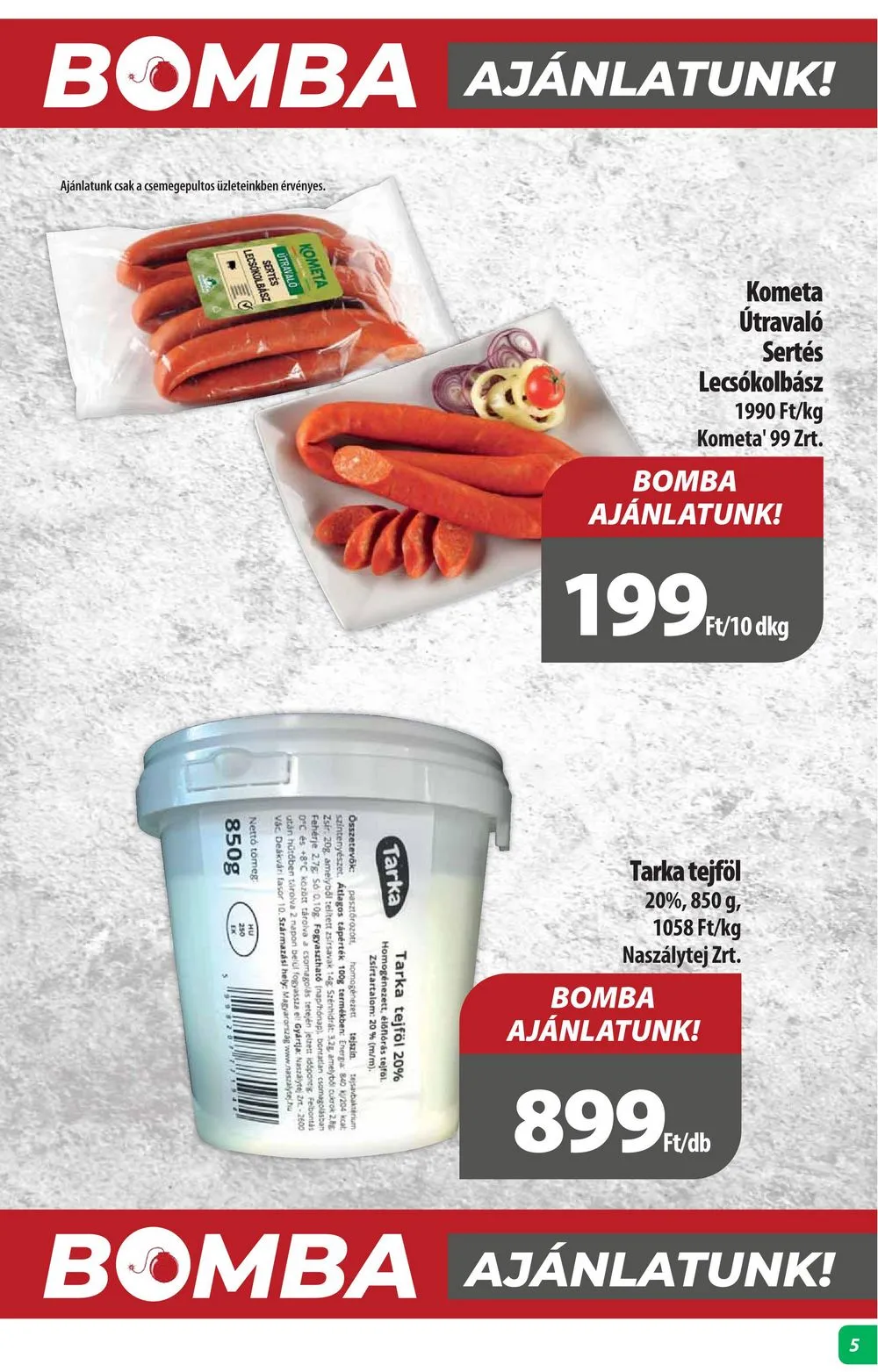 Coop akciós újság Alföld 07.25–07.31 – 5. oldal